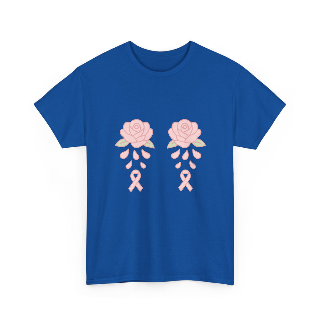 T-shirt Octobre Rose “Roses & Rubans” – Unisexe