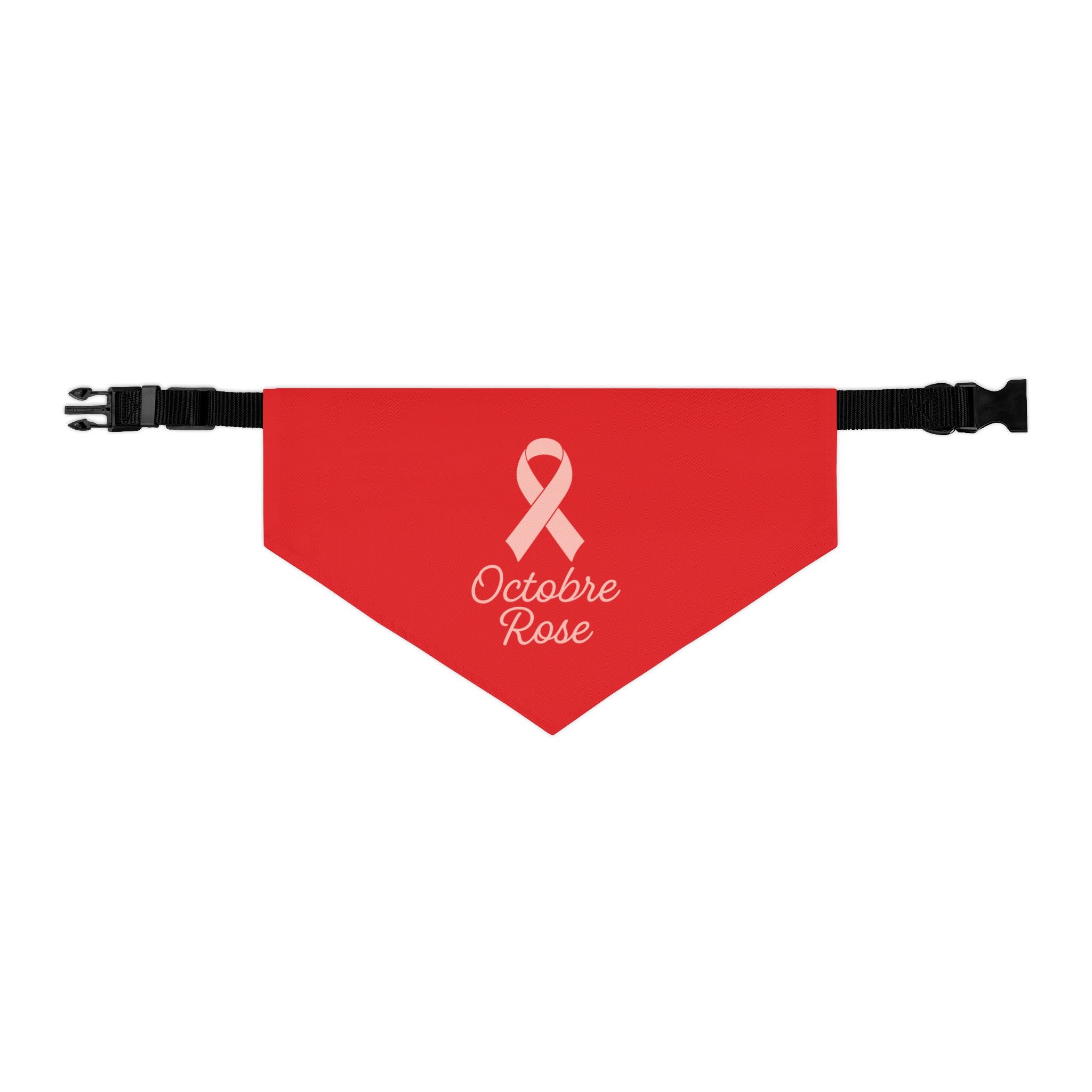 Bandana pour Chien Octobre Rose – Accessoire Confortable