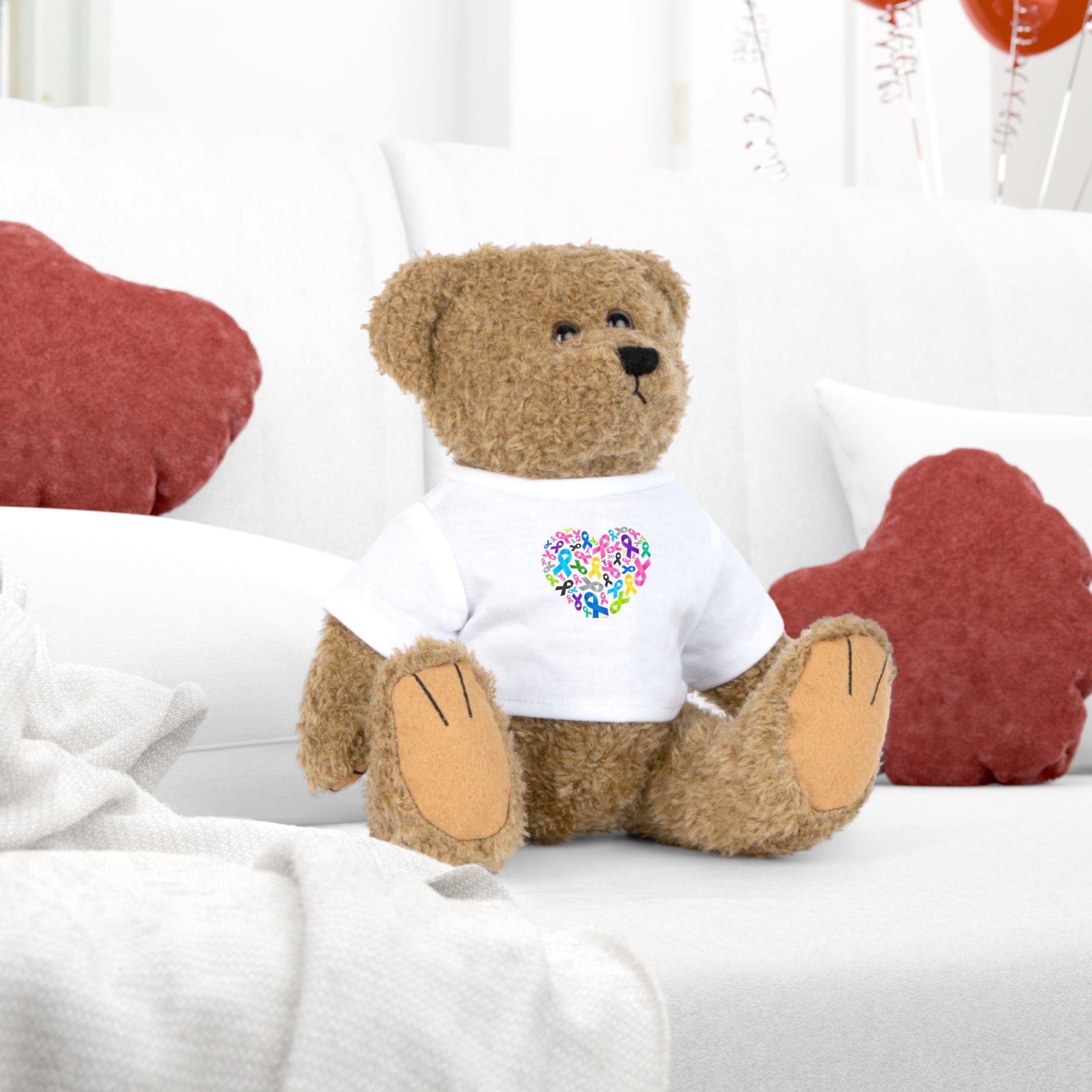 Doudou Cœur Rose – Peluche Solidaire Octobre Rose