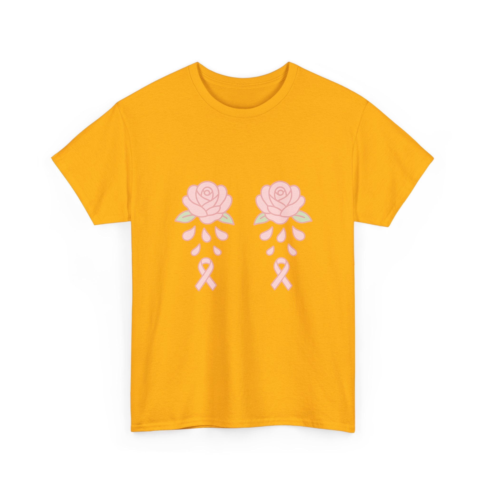 T-shirt Octobre Rose “Roses & Rubans” – Unisexe