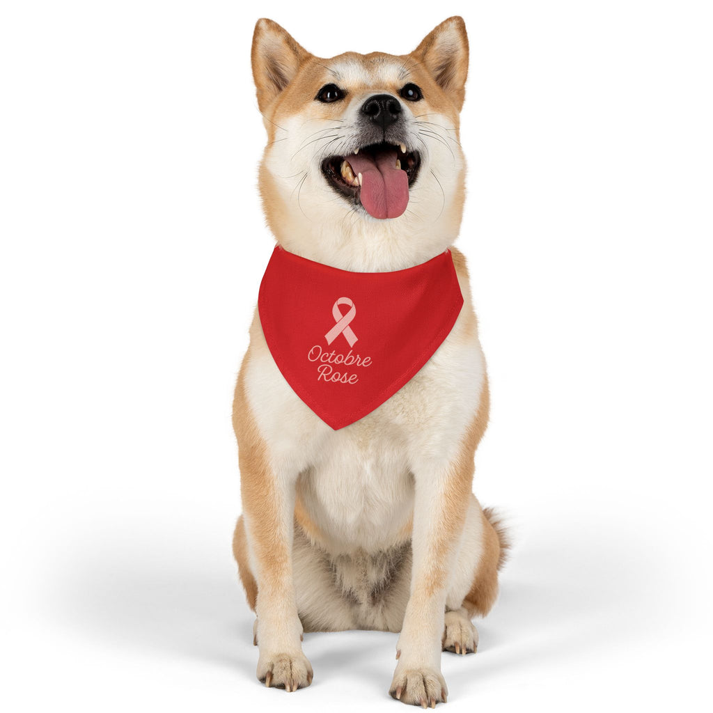 Bandana pour Chien Octobre Rose – Accessoire Confortable