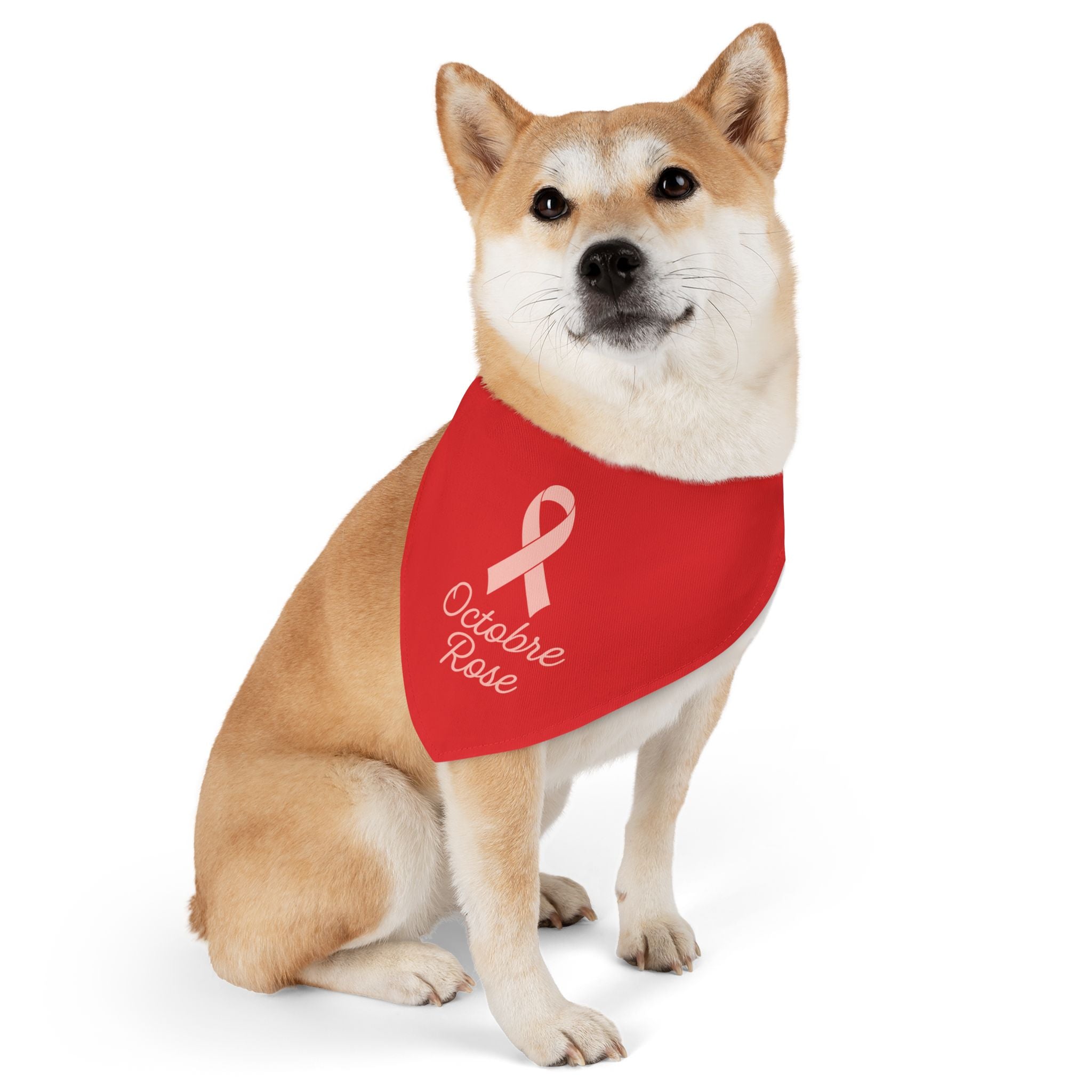Bandana pour Chien Octobre Rose – Accessoire Confortable