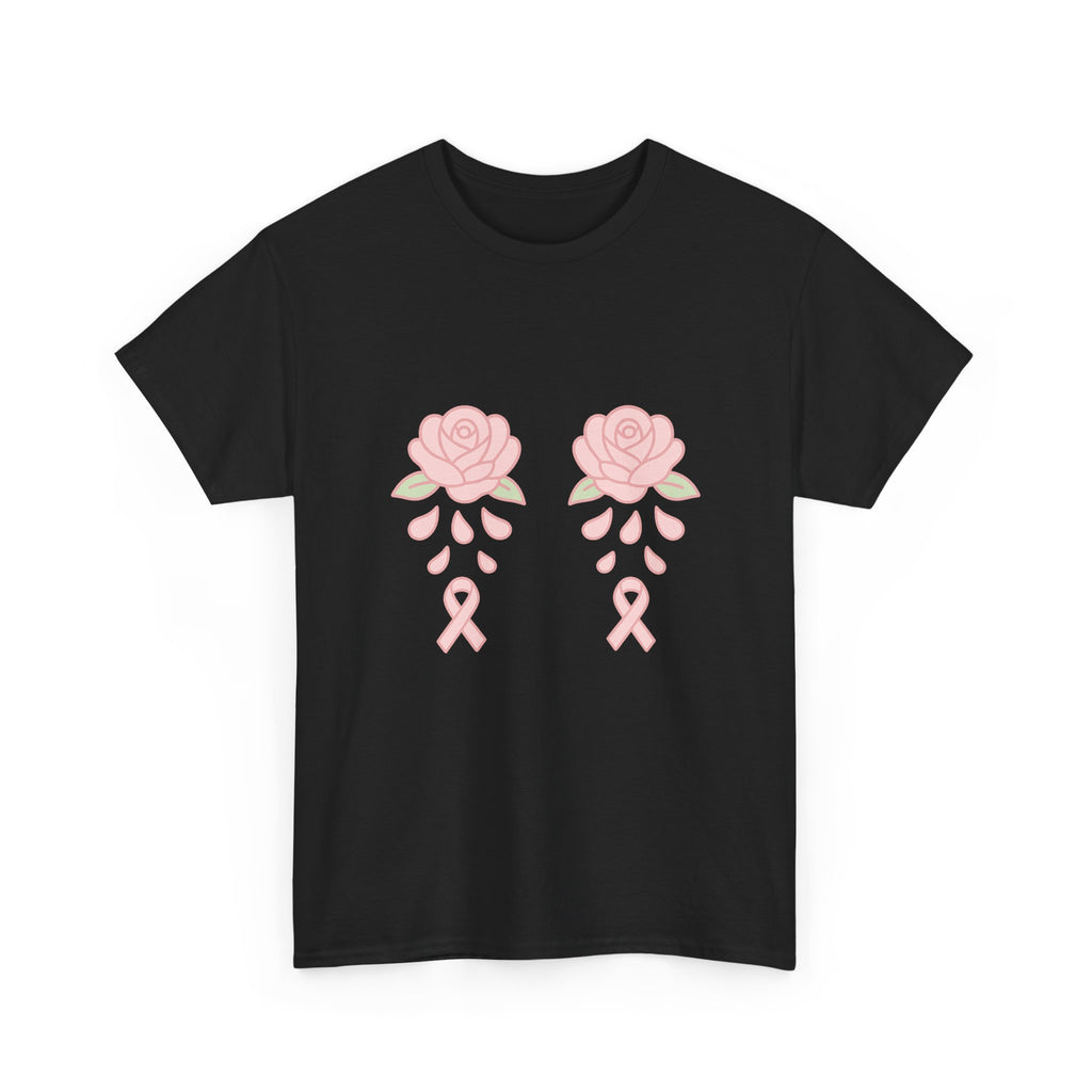 T-shirt Octobre Rose “Roses & Rubans” – Unisexe