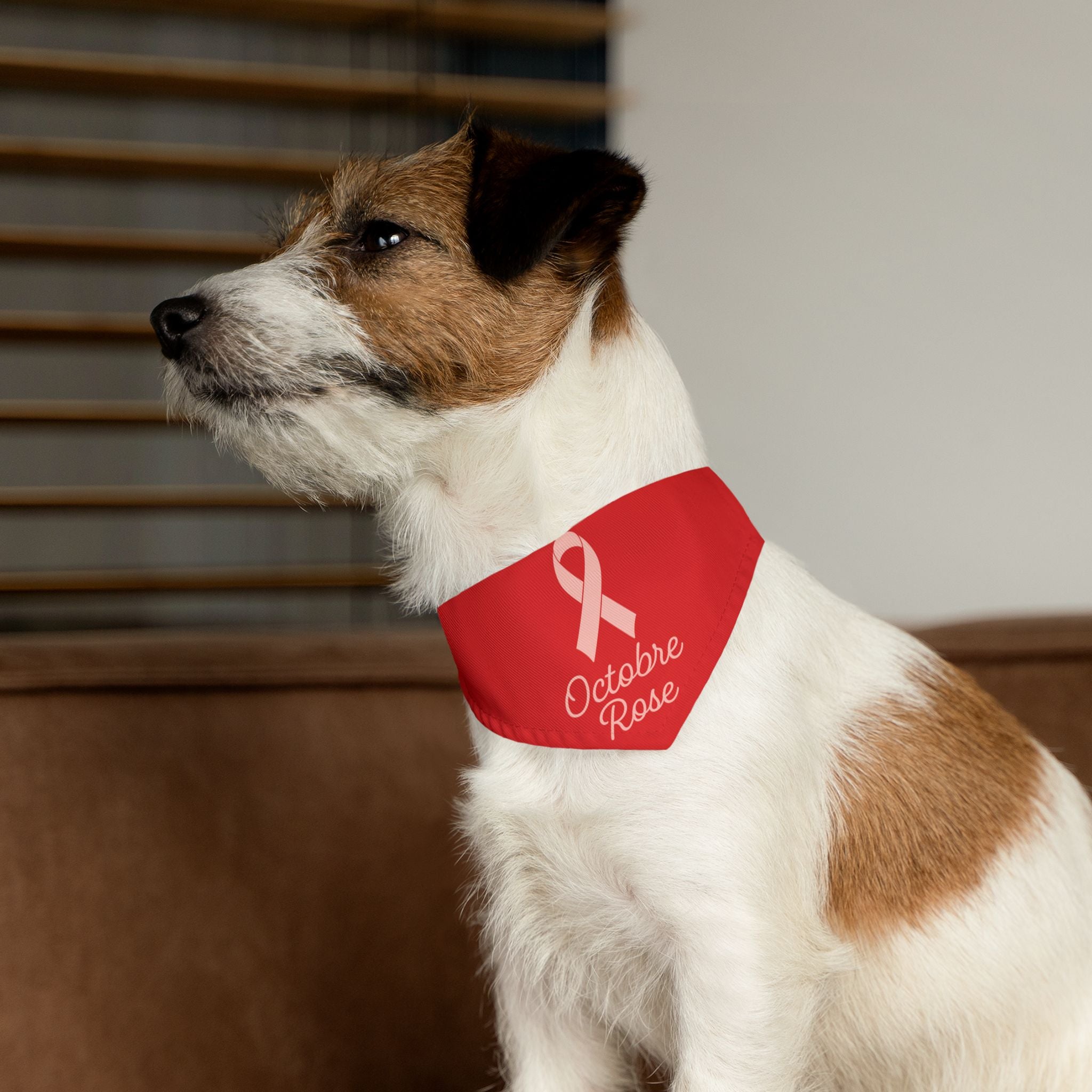 Bandana pour Chien Octobre Rose – Accessoire Confortable