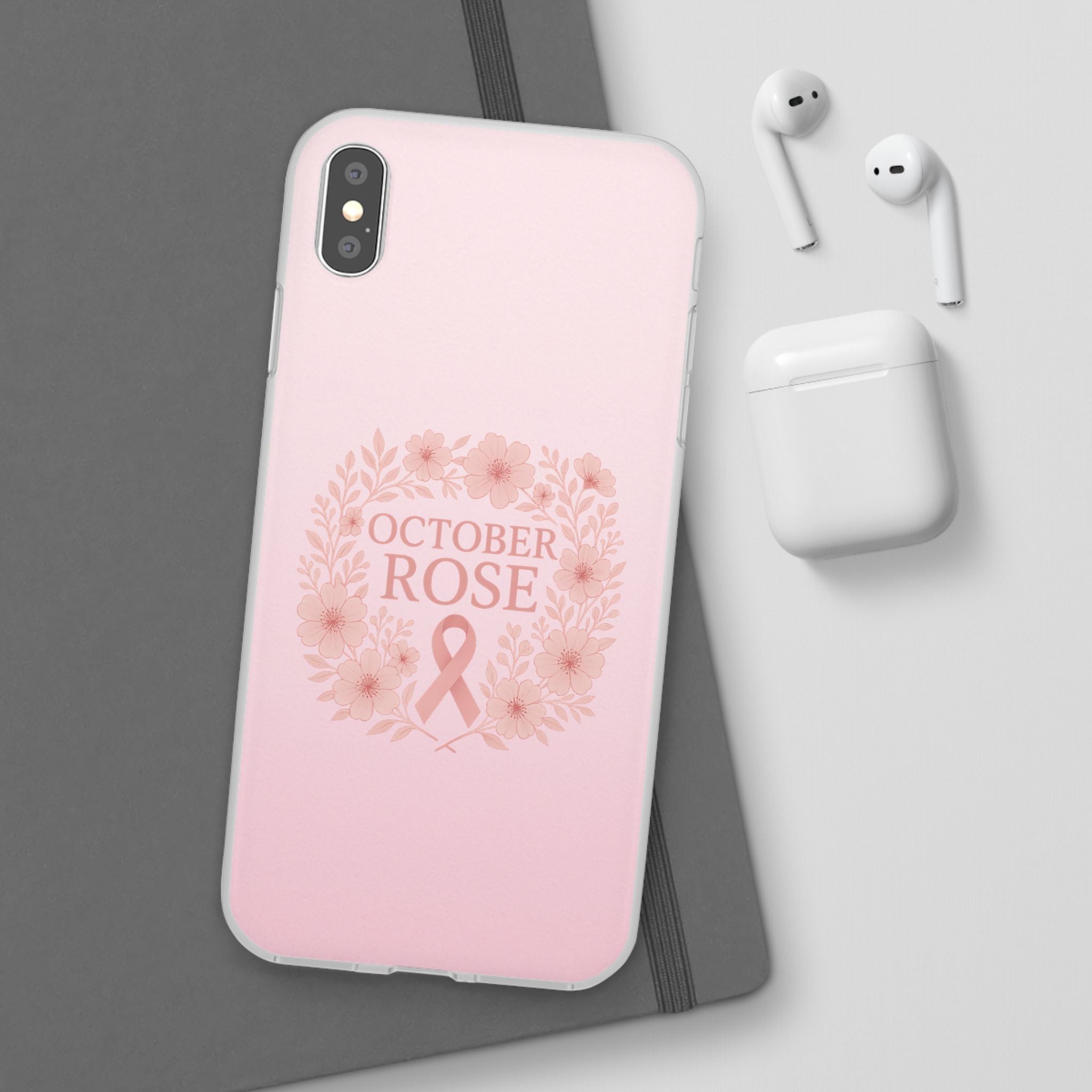 Coque de Téléphone Octobre Rose – Protection Solidaire