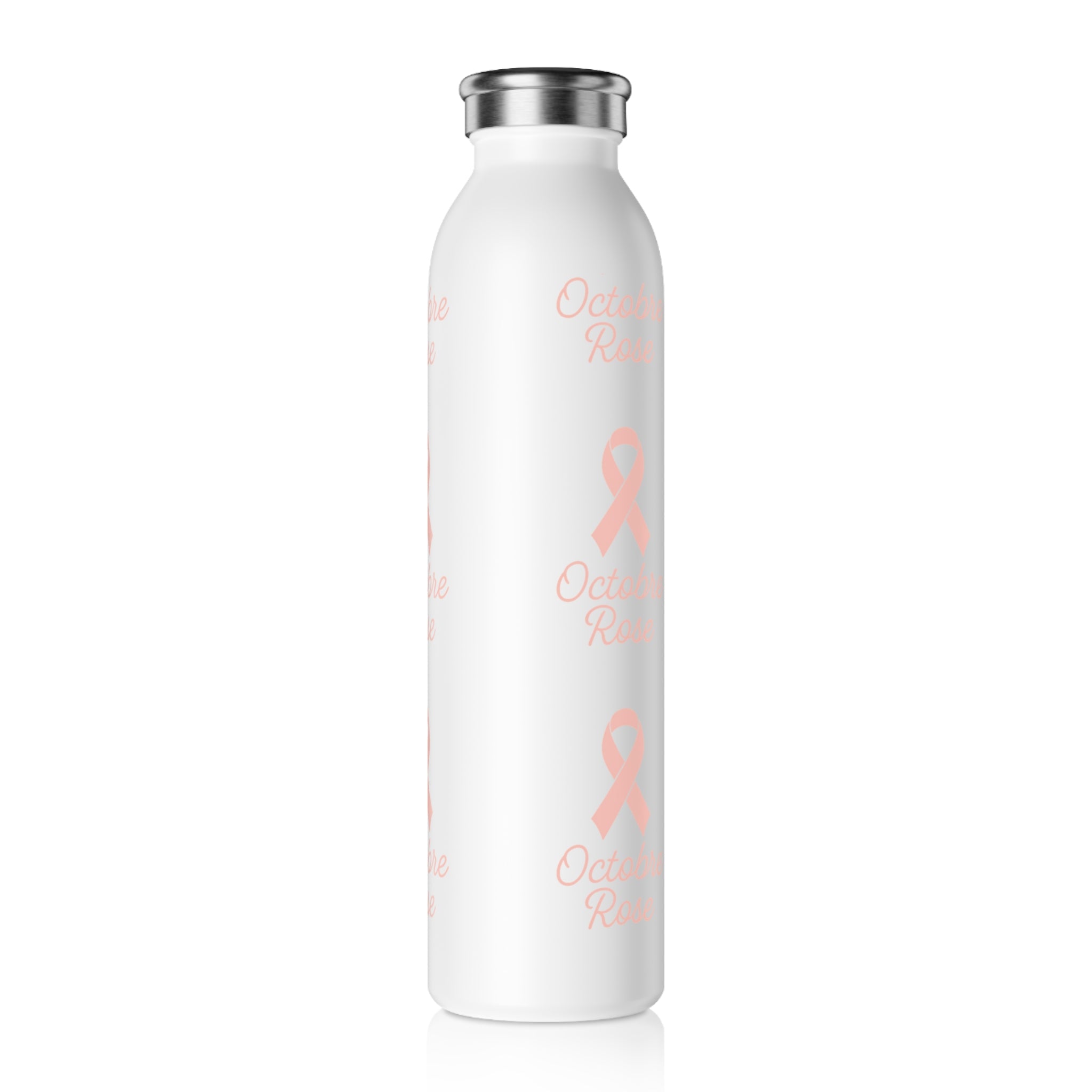 Gourde Octobre Rose – Design Ruban Rose