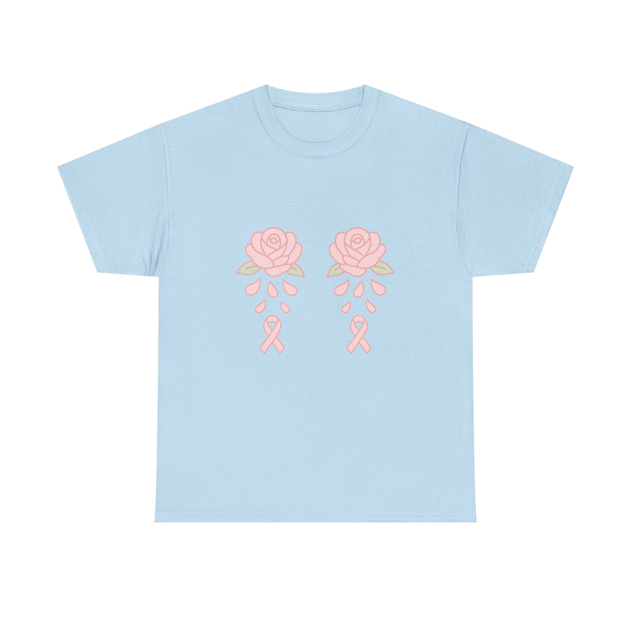 T-shirt Octobre Rose “Roses & Rubans” – Unisexe