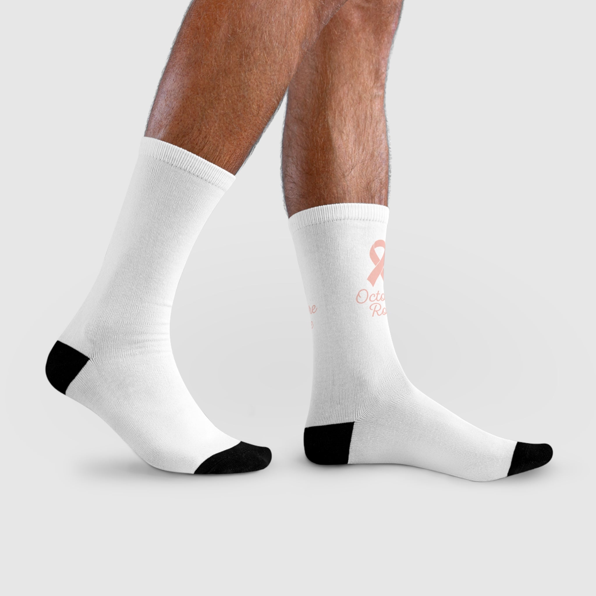 Chaussettes Octobre Rose – Confort & Soutien