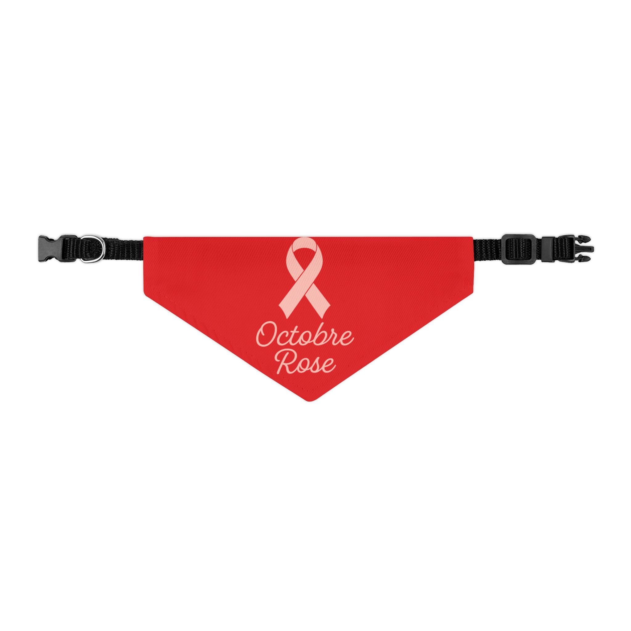 Bandana pour Chien Octobre Rose – Accessoire Confortable