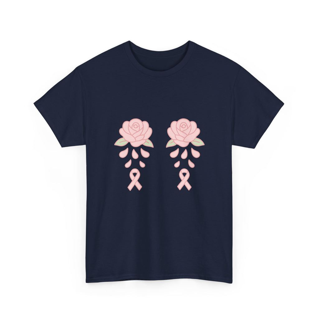 T-shirt Octobre Rose “Roses & Rubans” – Unisexe
