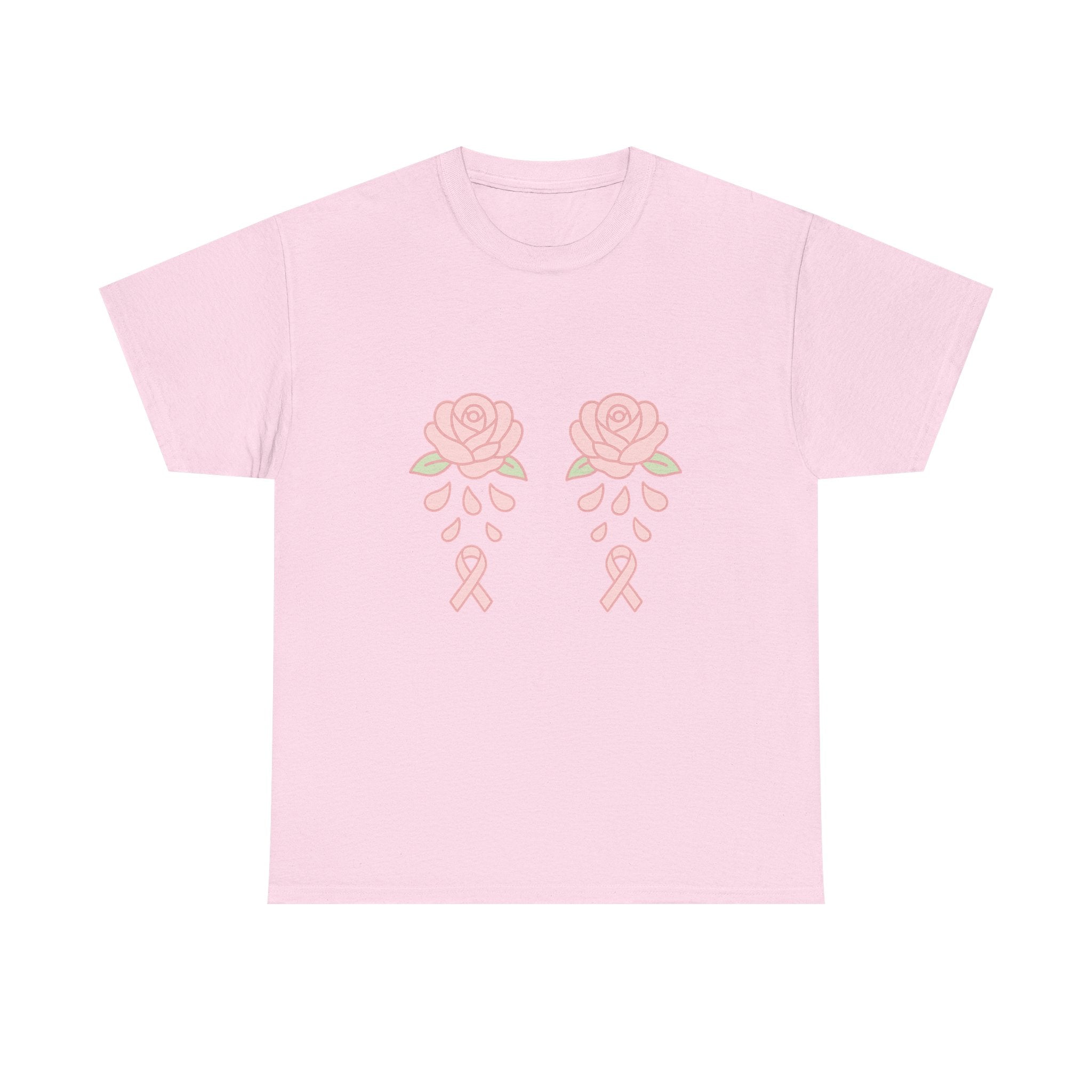 T-shirt Octobre Rose “Roses & Rubans” – Unisexe