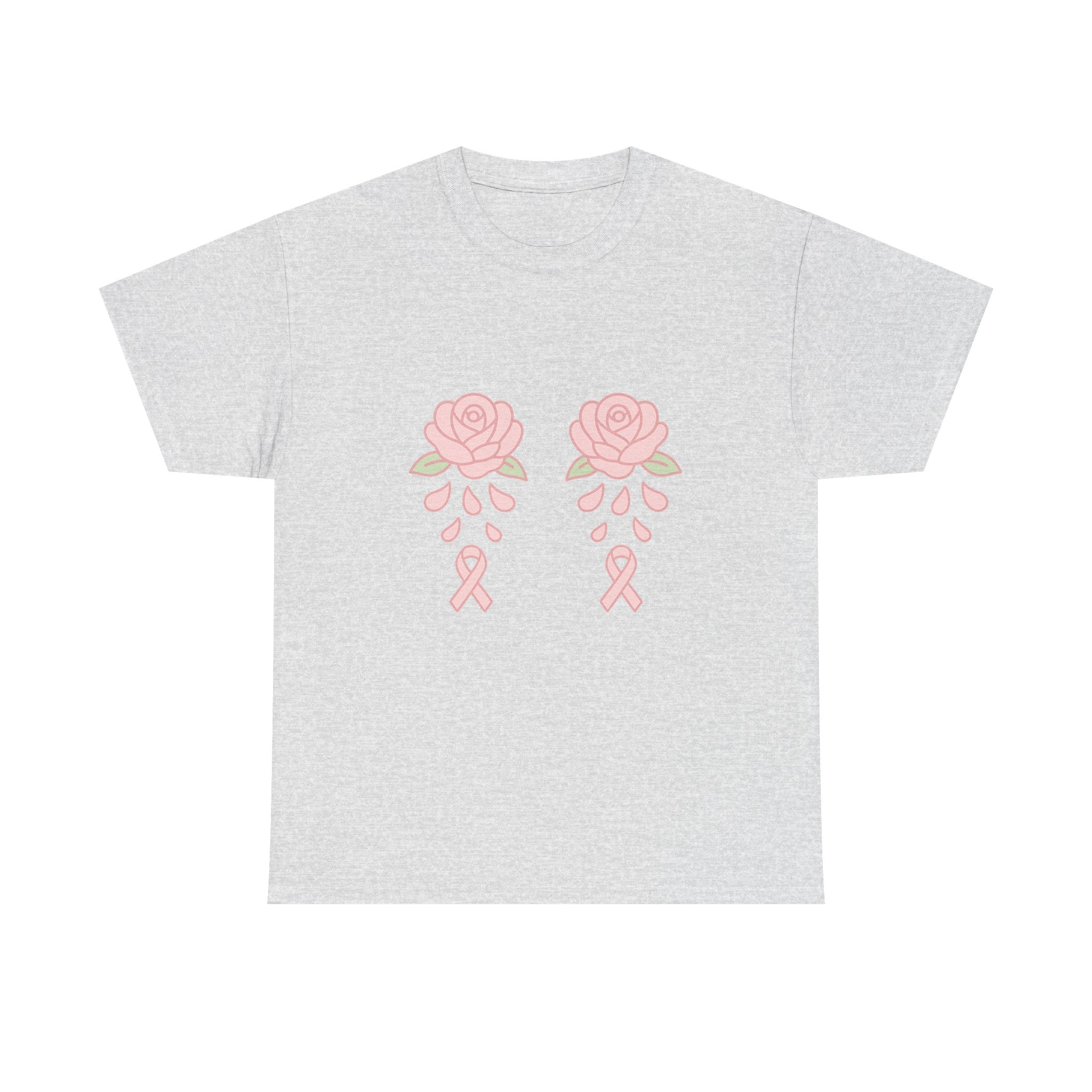 T-shirt Octobre Rose “Roses & Rubans” – Unisexe