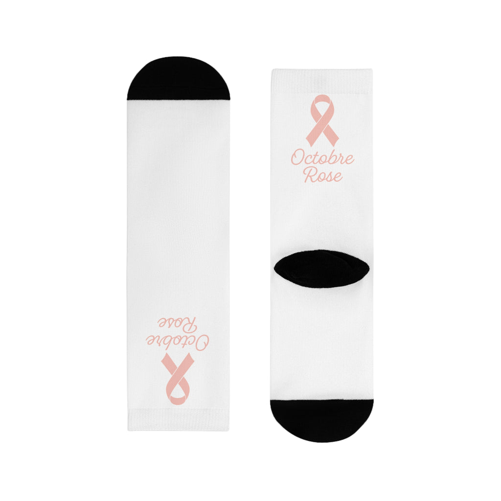 Chaussettes Octobre Rose – Confort & Soutien
