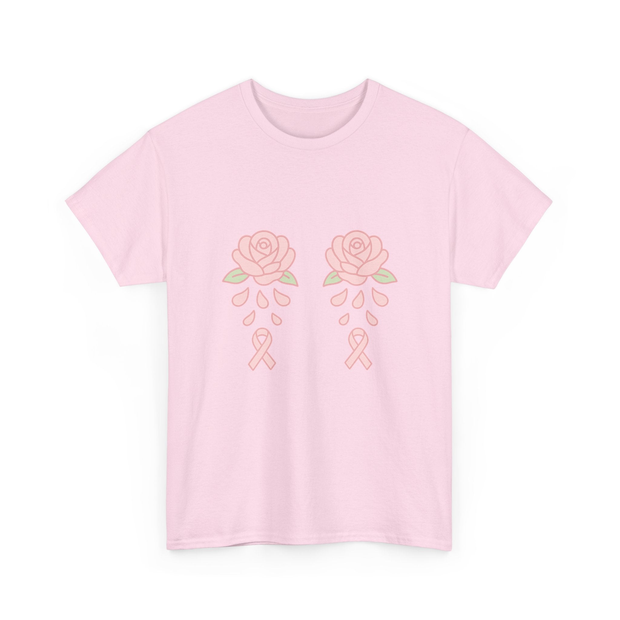 T-shirt Octobre Rose “Roses & Rubans” – Unisexe
