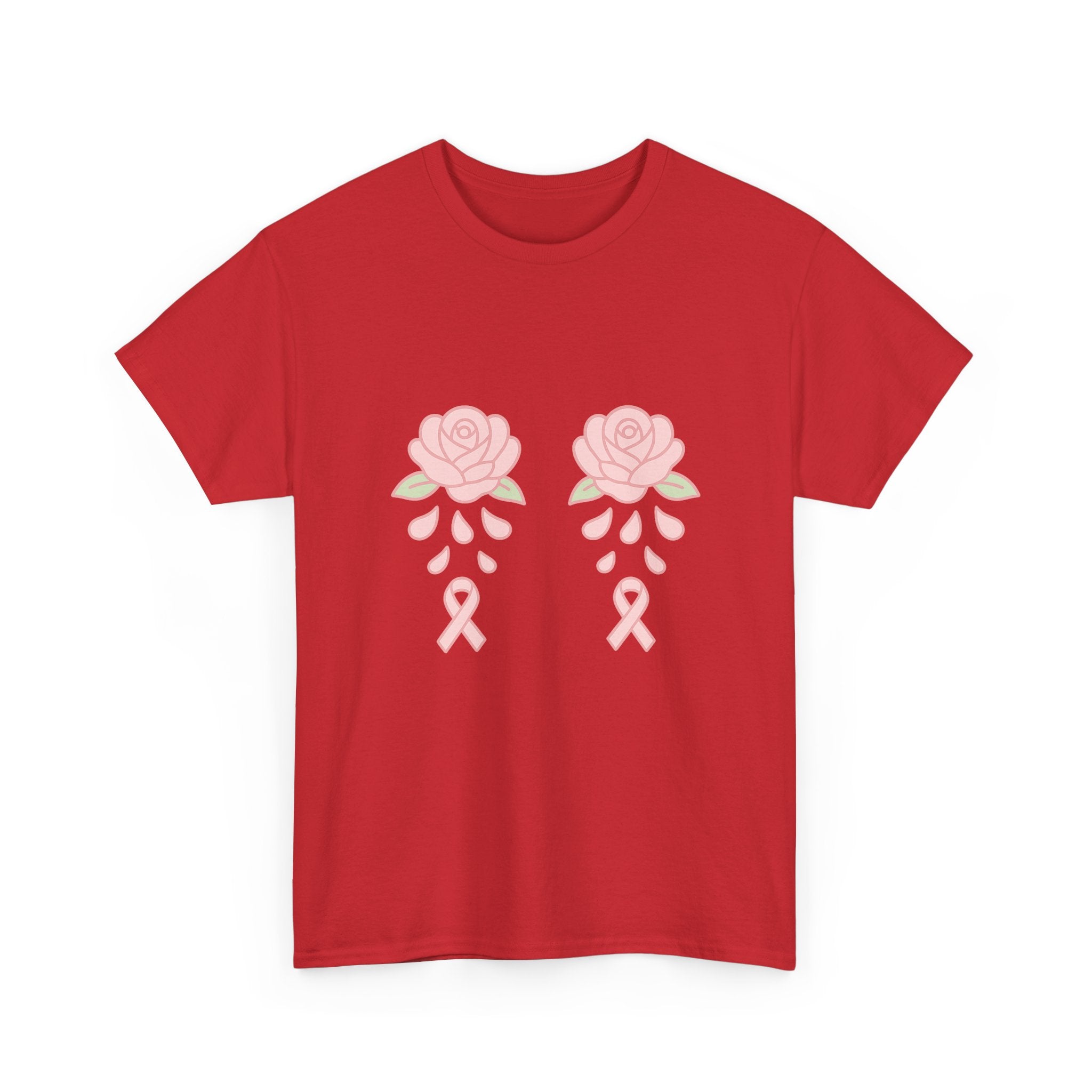 T-shirt Octobre Rose “Roses & Rubans” – Unisexe