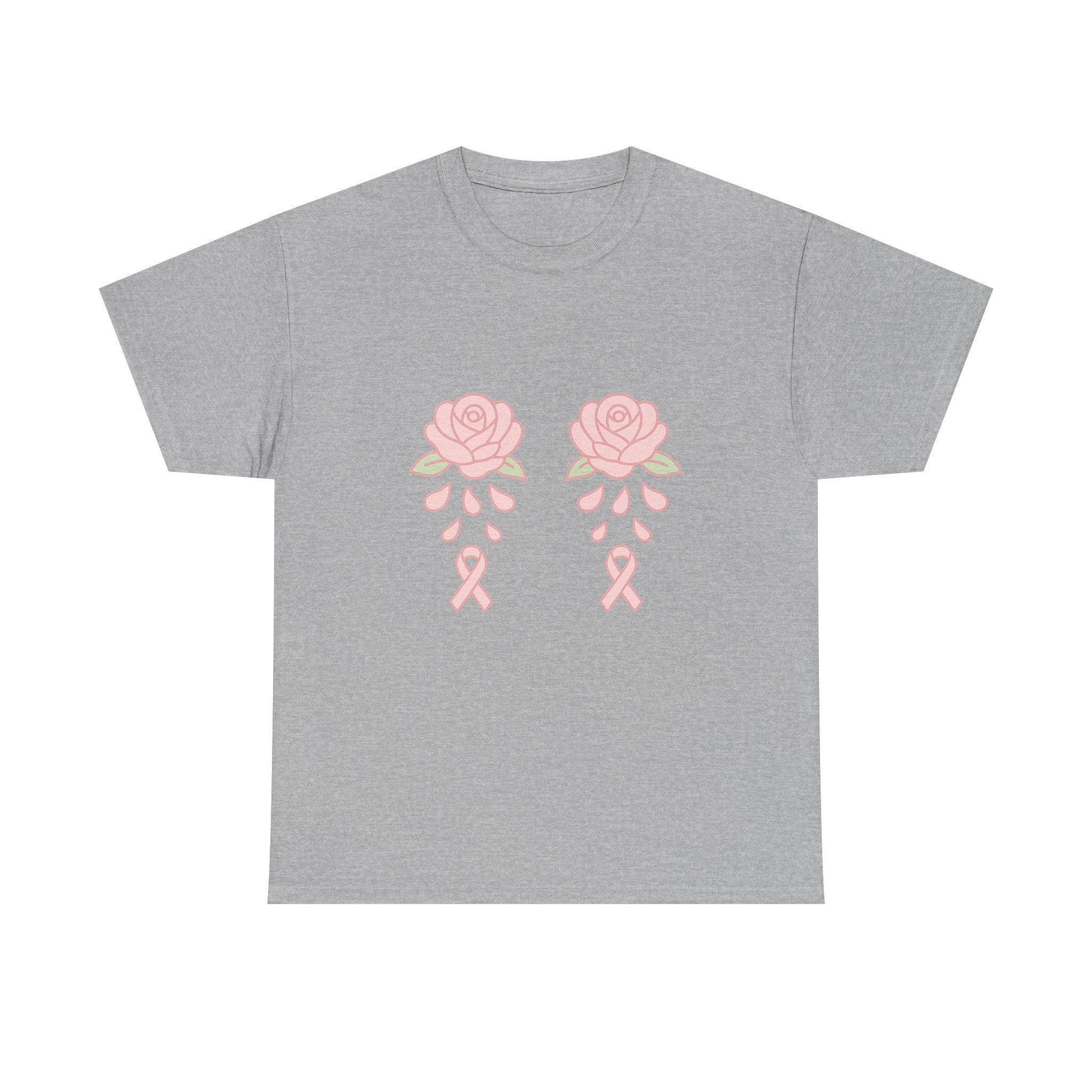 T-shirt Octobre Rose “Roses & Rubans” – Unisexe