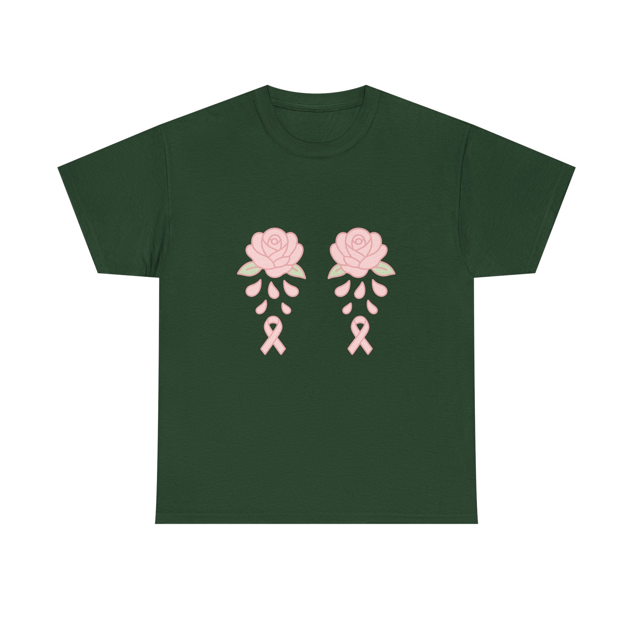 T-shirt Octobre Rose “Roses & Rubans” – Unisexe