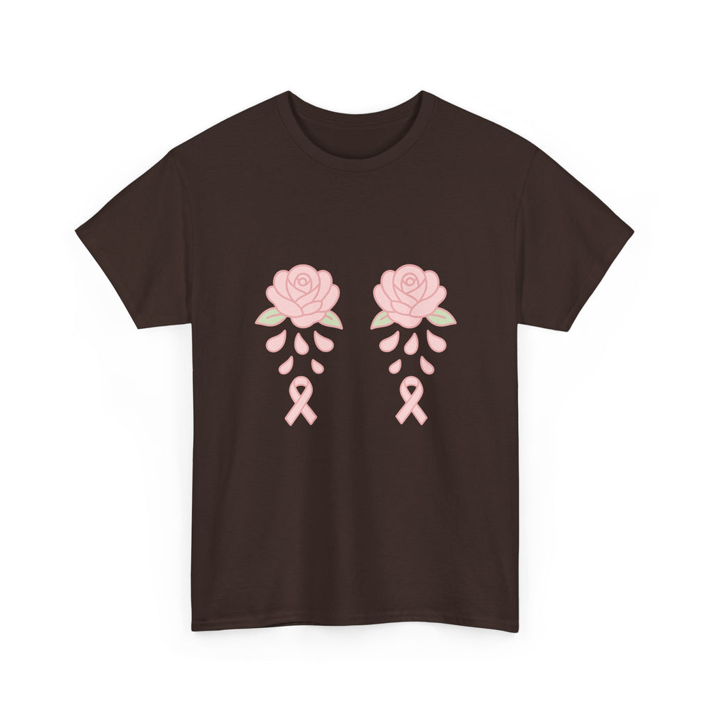 T-shirt Octobre Rose “Roses & Rubans” – Unisexe