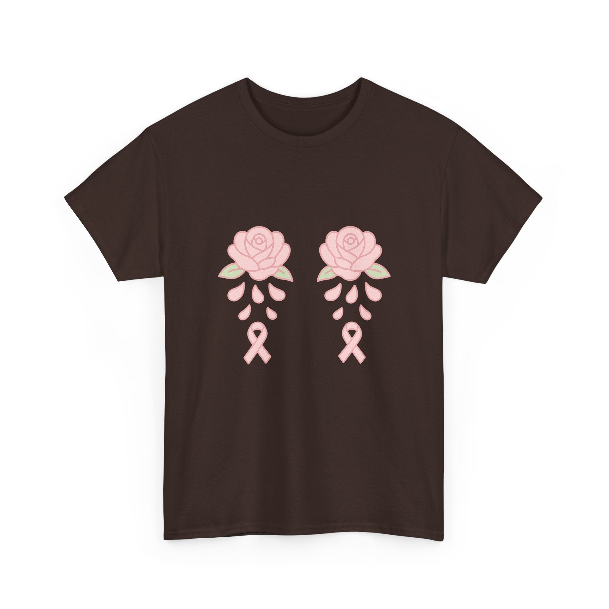 T-shirt Octobre Rose “Roses & Rubans” – Unisexe