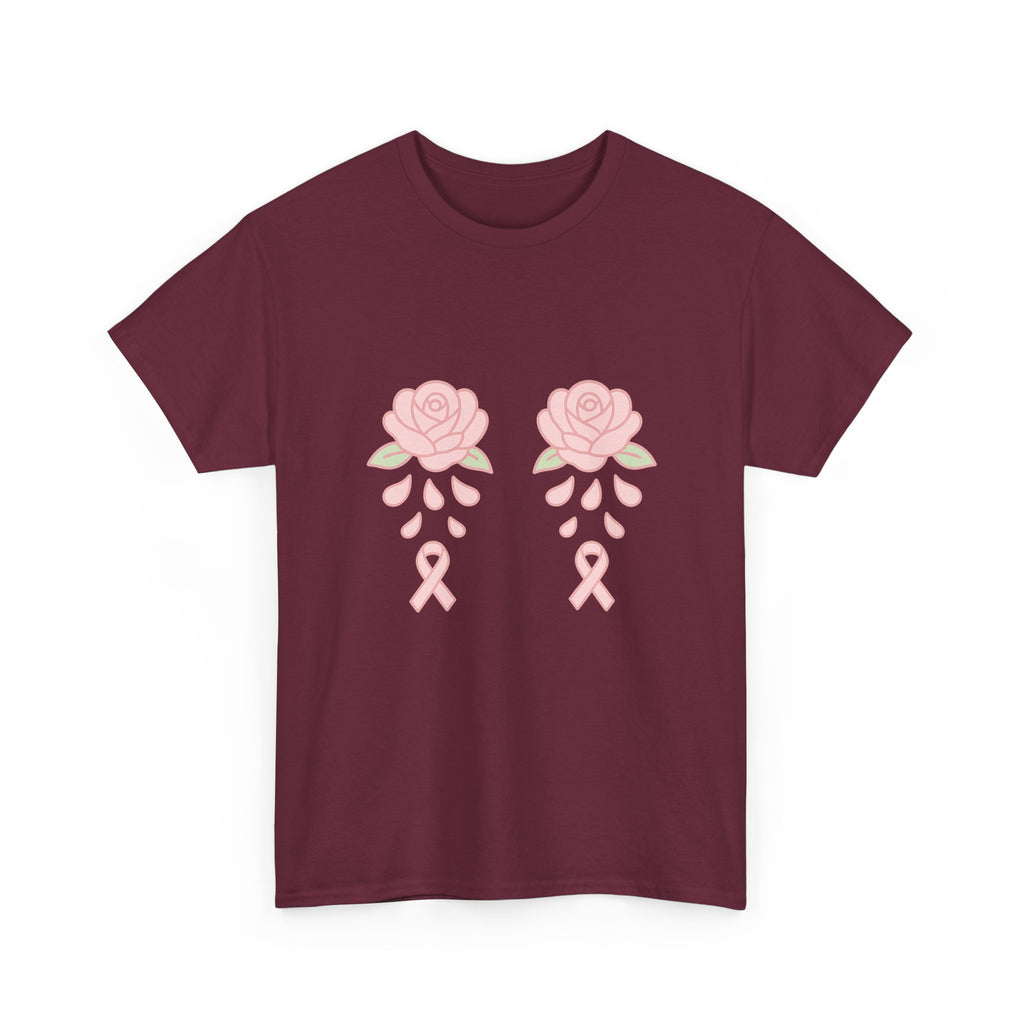 T-shirt Octobre Rose “Roses & Rubans” – Unisexe