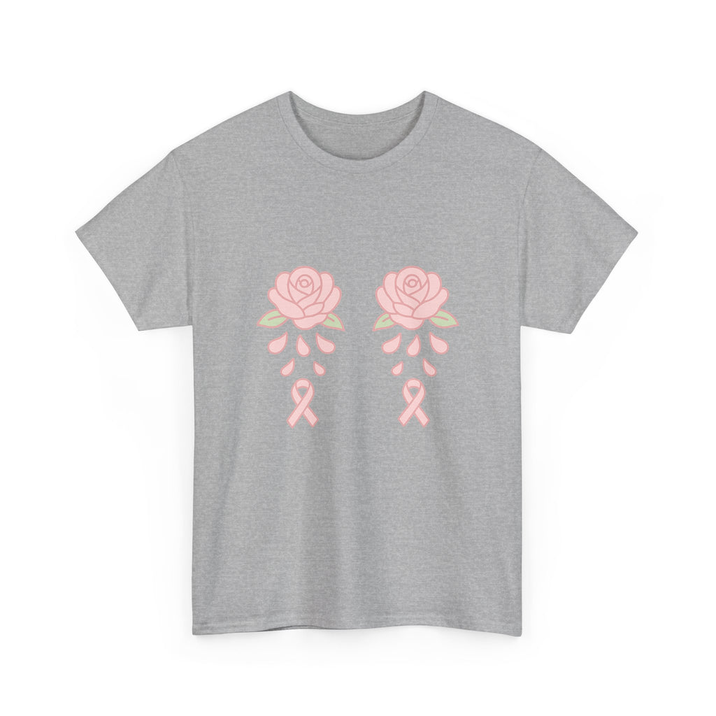 T-shirt Octobre Rose “Roses & Rubans” – Unisexe