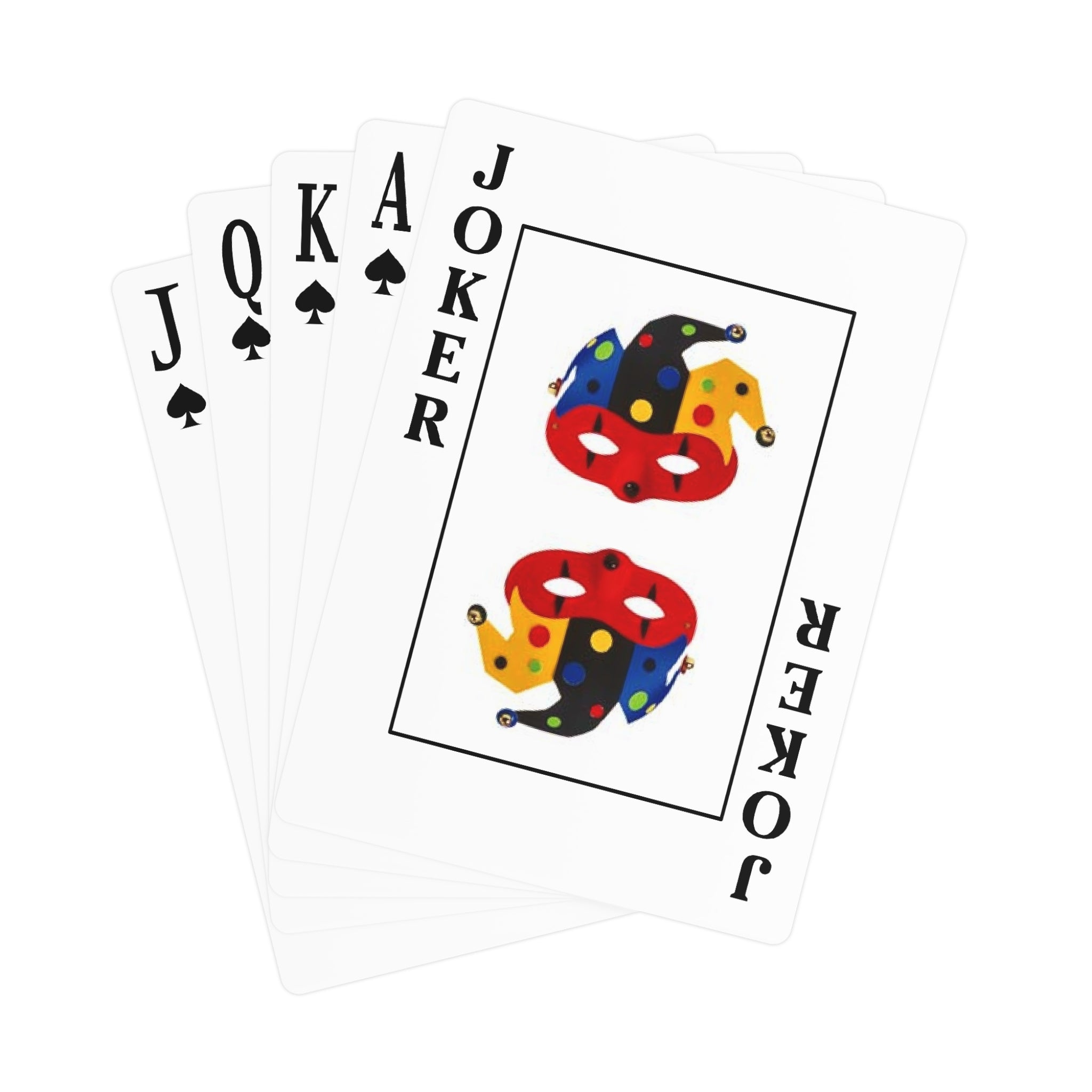 Cartes de Jeu Personnalisées – Famille en Cœur avec Prénoms