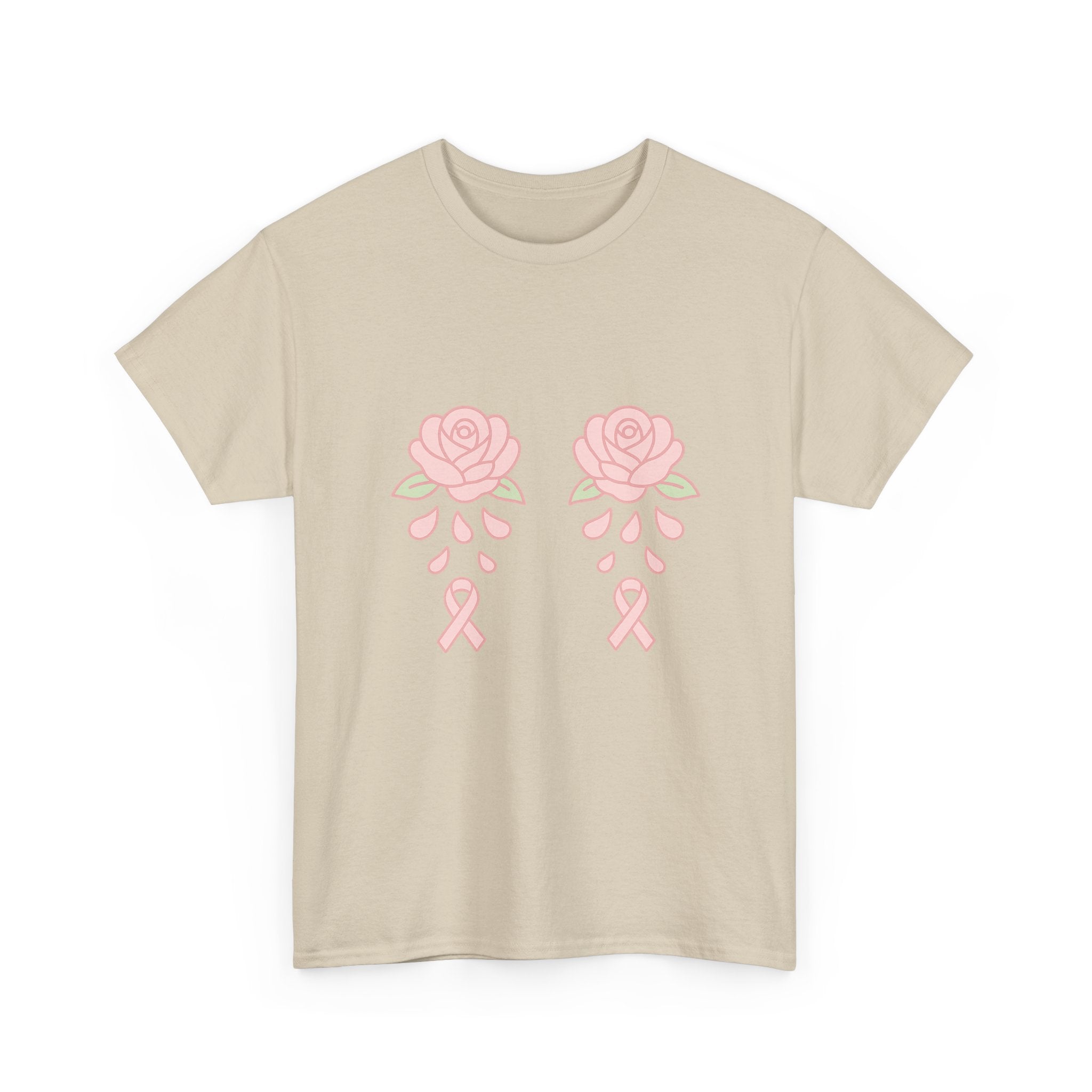 T-shirt Octobre Rose “Roses & Rubans” – Unisexe