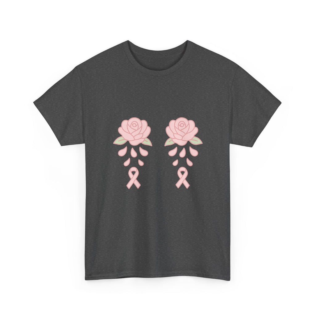 T-shirt Octobre Rose “Roses & Rubans” – Unisexe