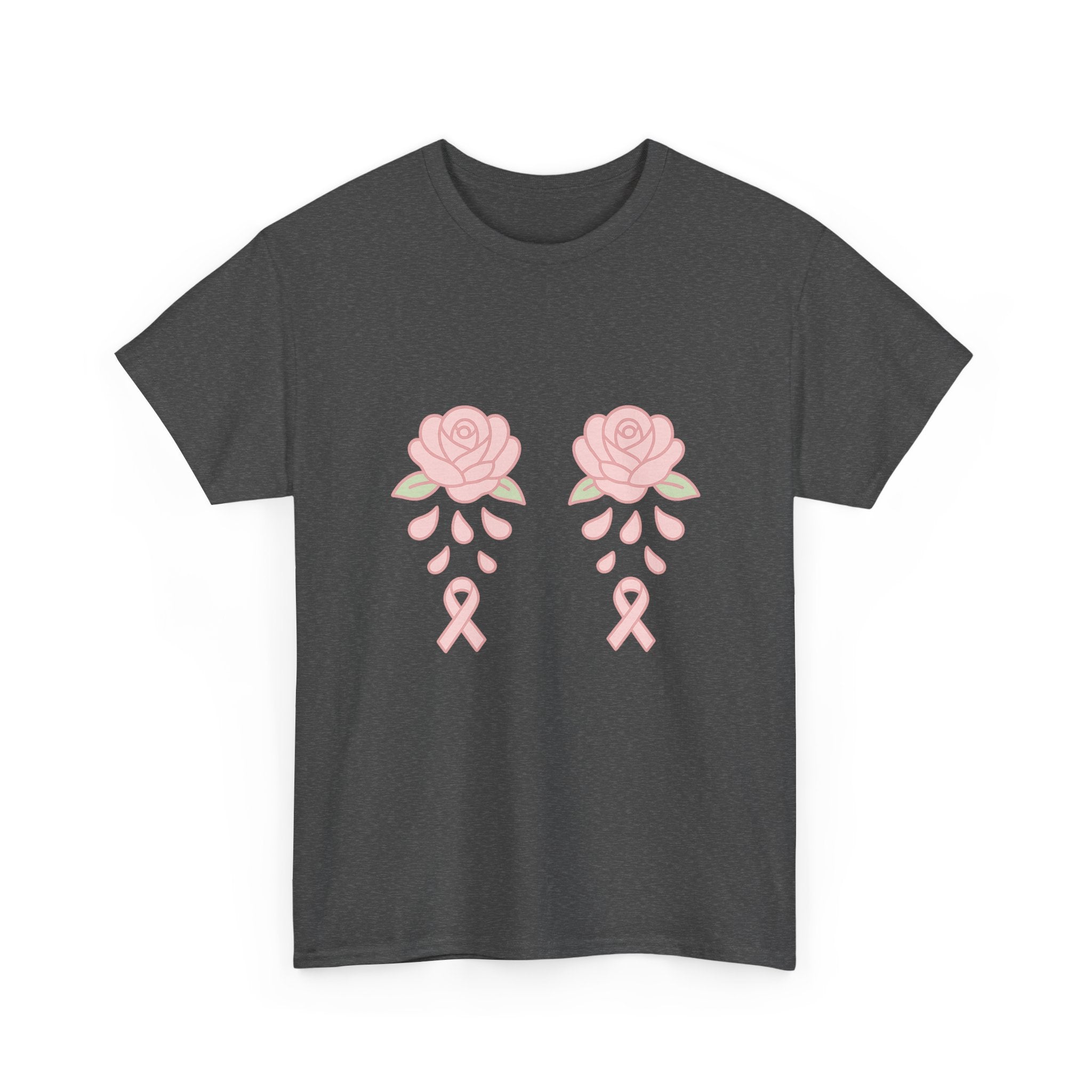 T-shirt Octobre Rose “Roses & Rubans” – Unisexe