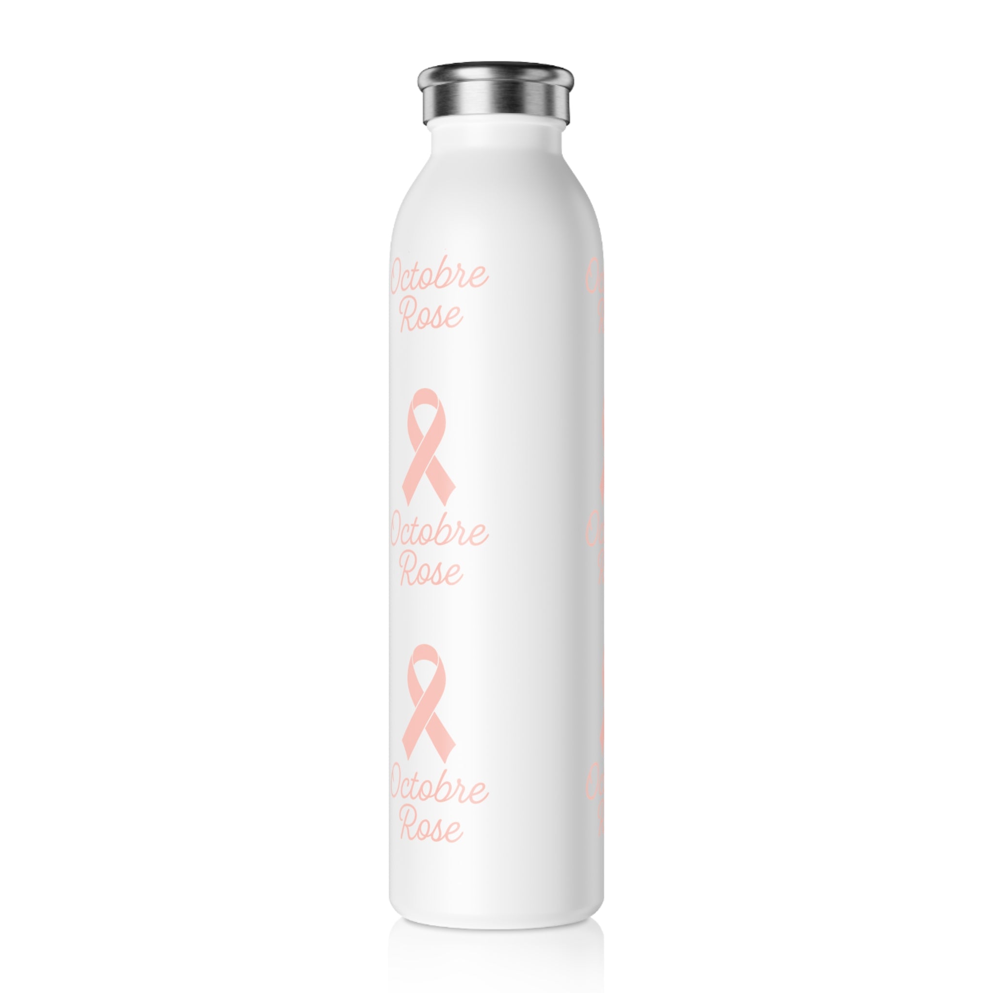 Gourde Octobre Rose – Design Ruban Rose