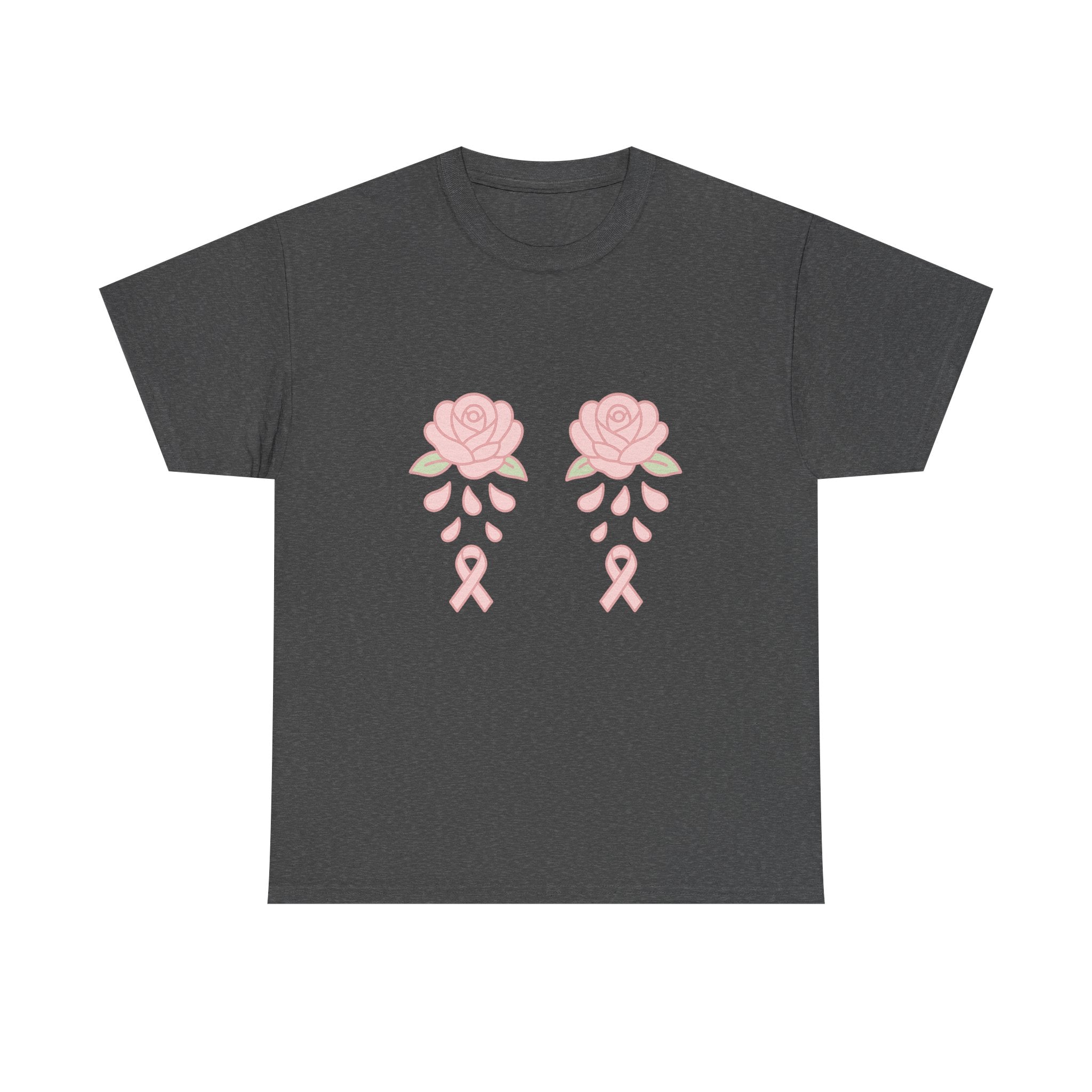 T-shirt Octobre Rose “Roses & Rubans” – Unisexe