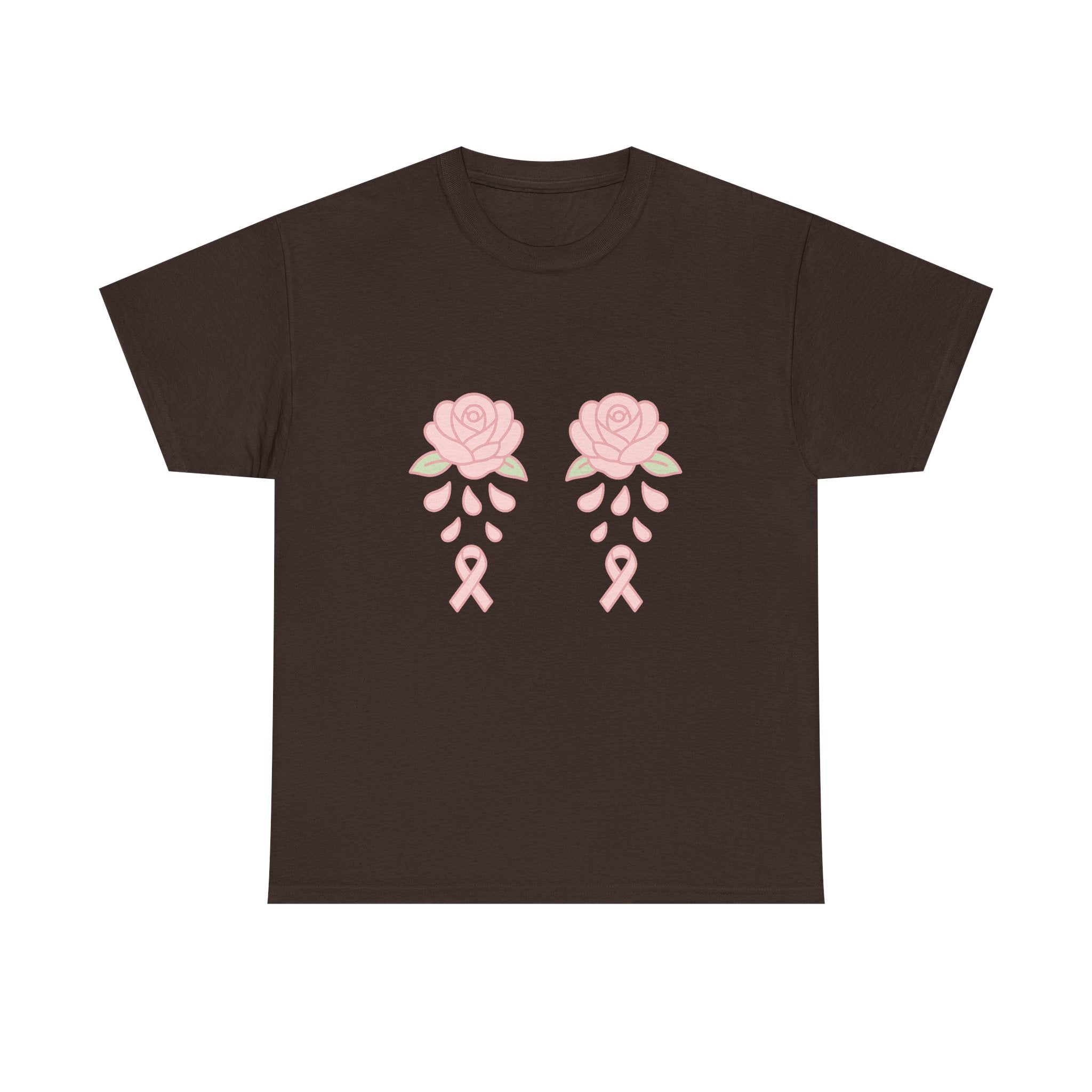 T-shirt Octobre Rose “Roses & Rubans” – Unisexe