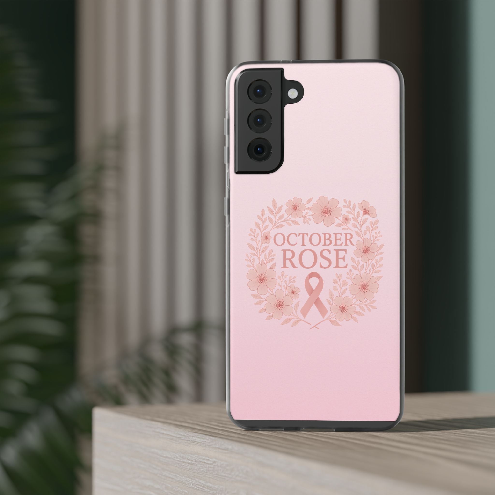 Coque de Téléphone Octobre Rose – Protection Solidaire