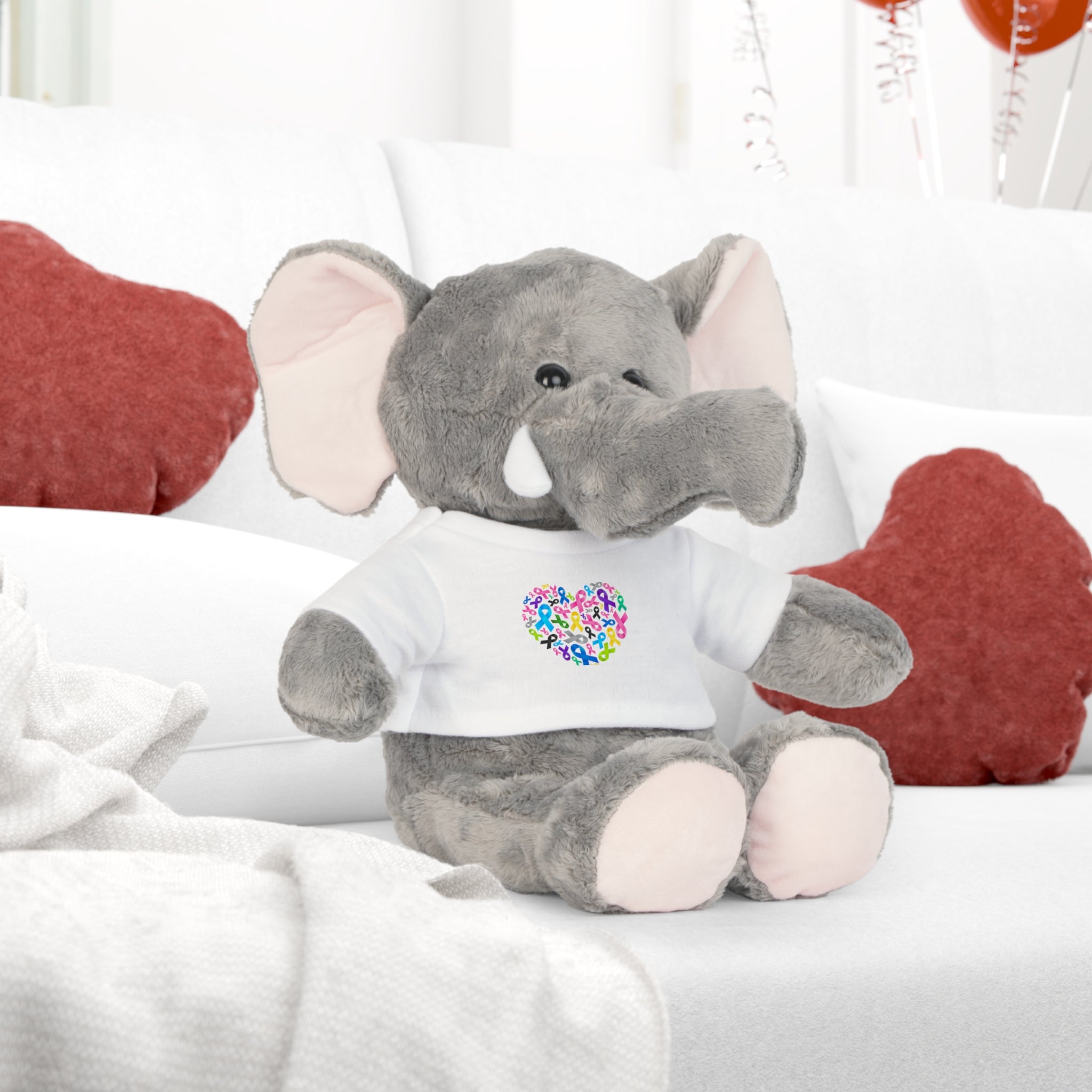 Doudou Cœur Rose – Peluche Solidaire Octobre Rose