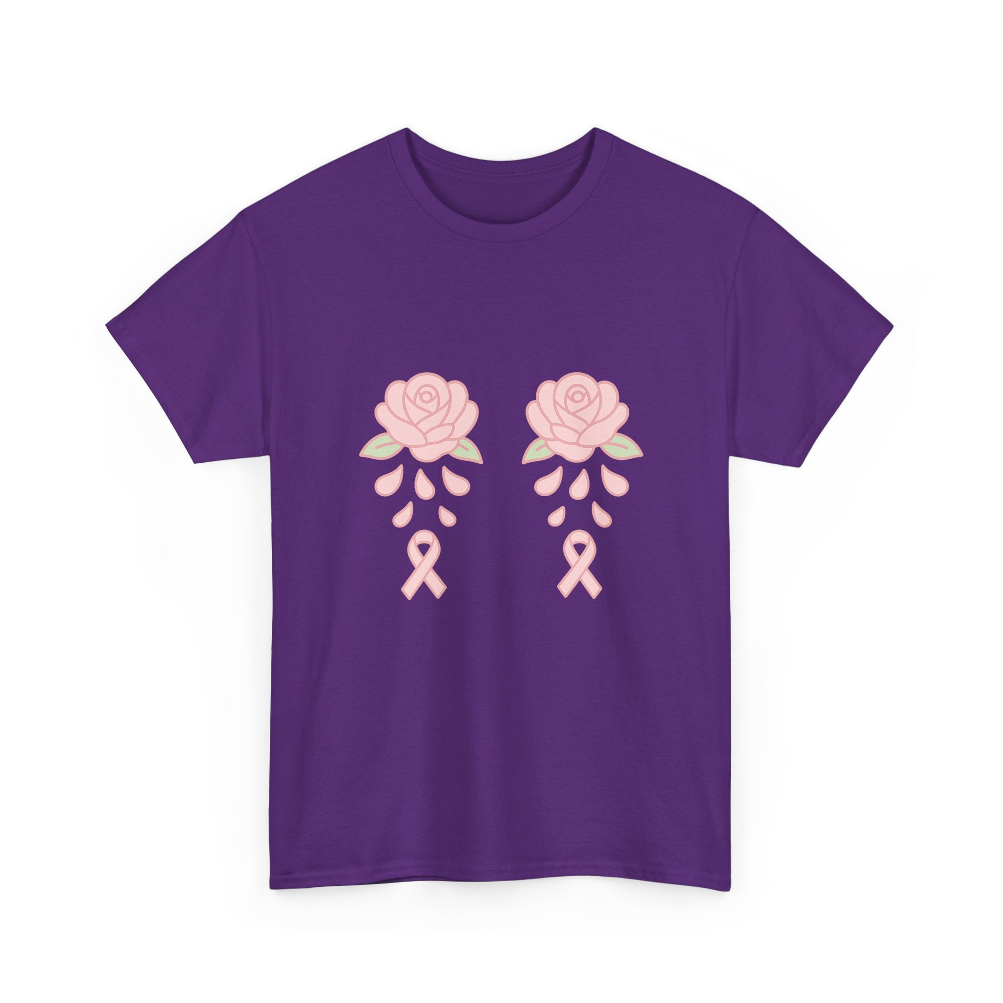 T-shirt Octobre Rose “Roses & Rubans” – Unisexe