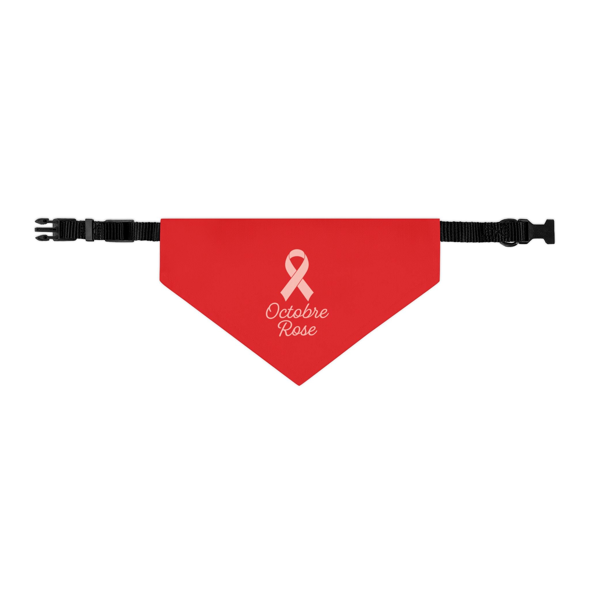 Bandana pour Chien Octobre Rose – Accessoire Confortable