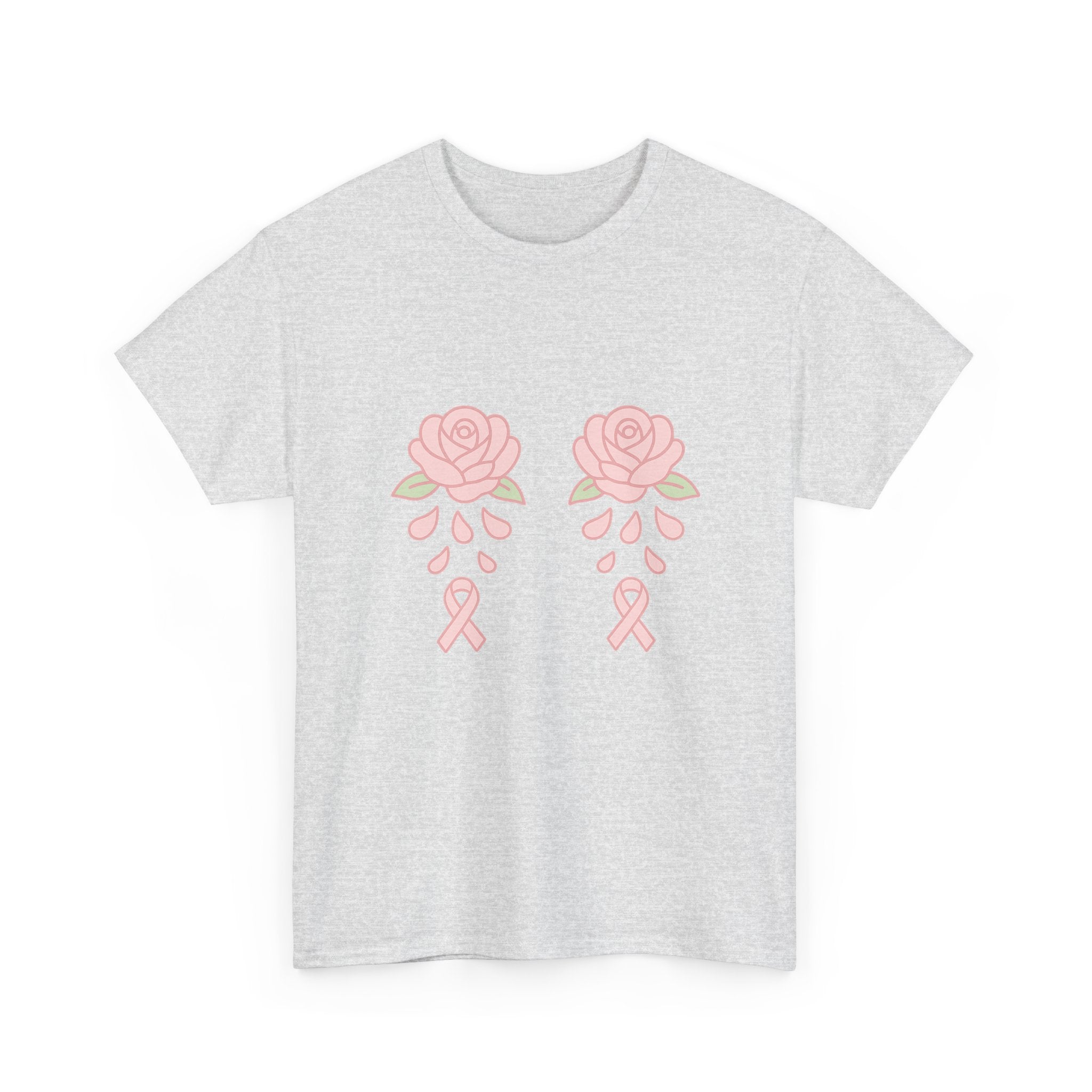 T-shirt Octobre Rose “Roses & Rubans” – Unisexe