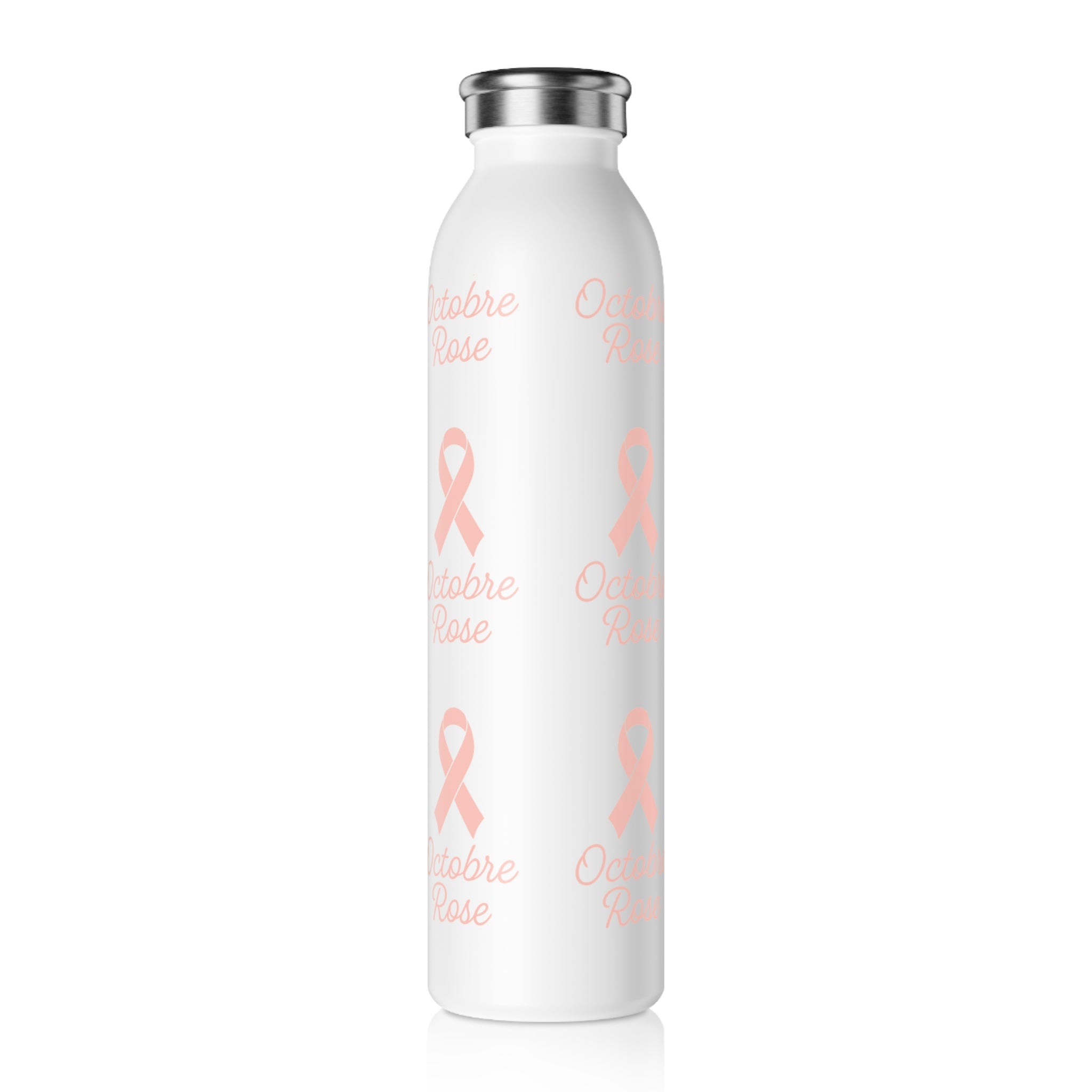 Gourde Octobre Rose – Design Ruban Rose