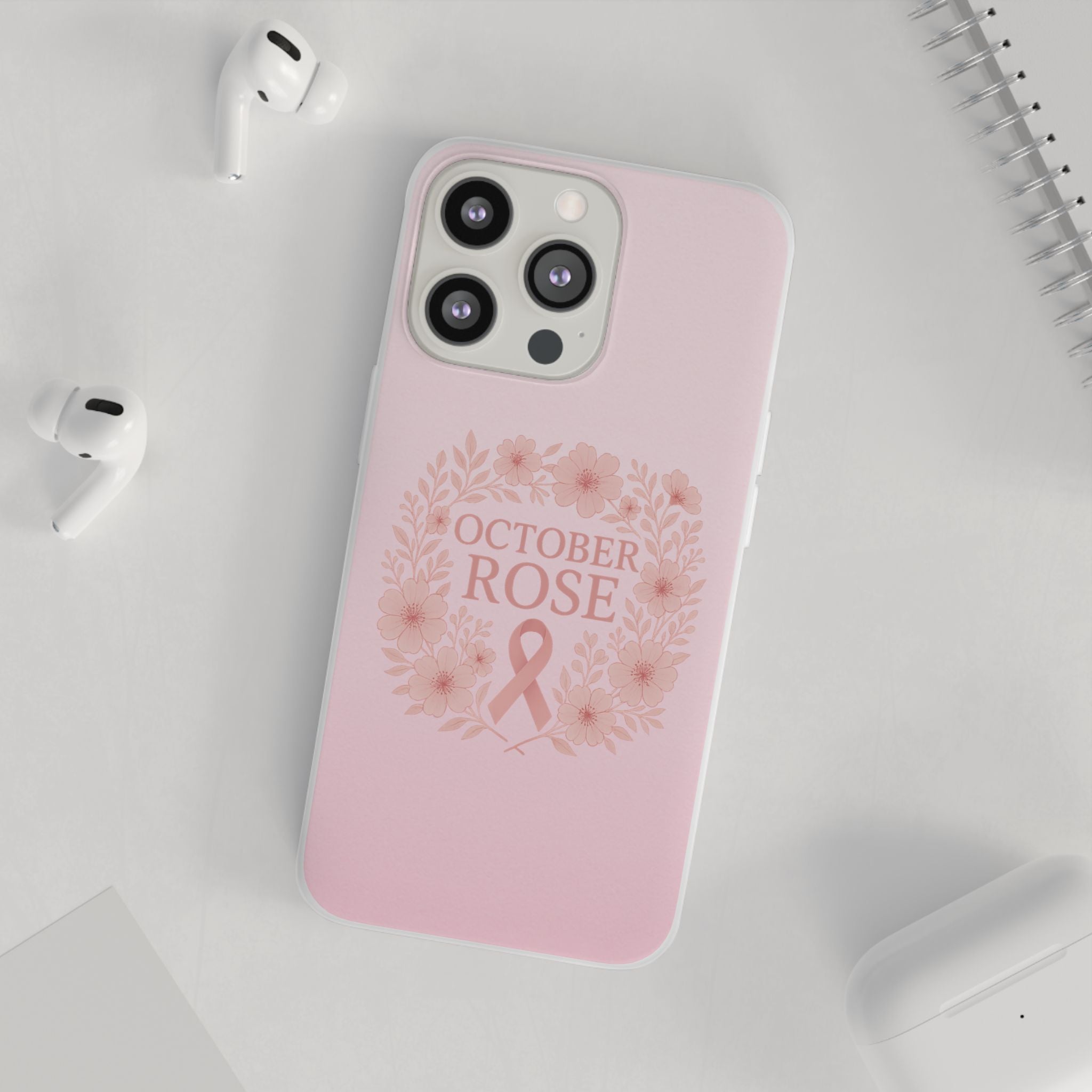 Coque de Téléphone Octobre Rose – Protection Solidaire