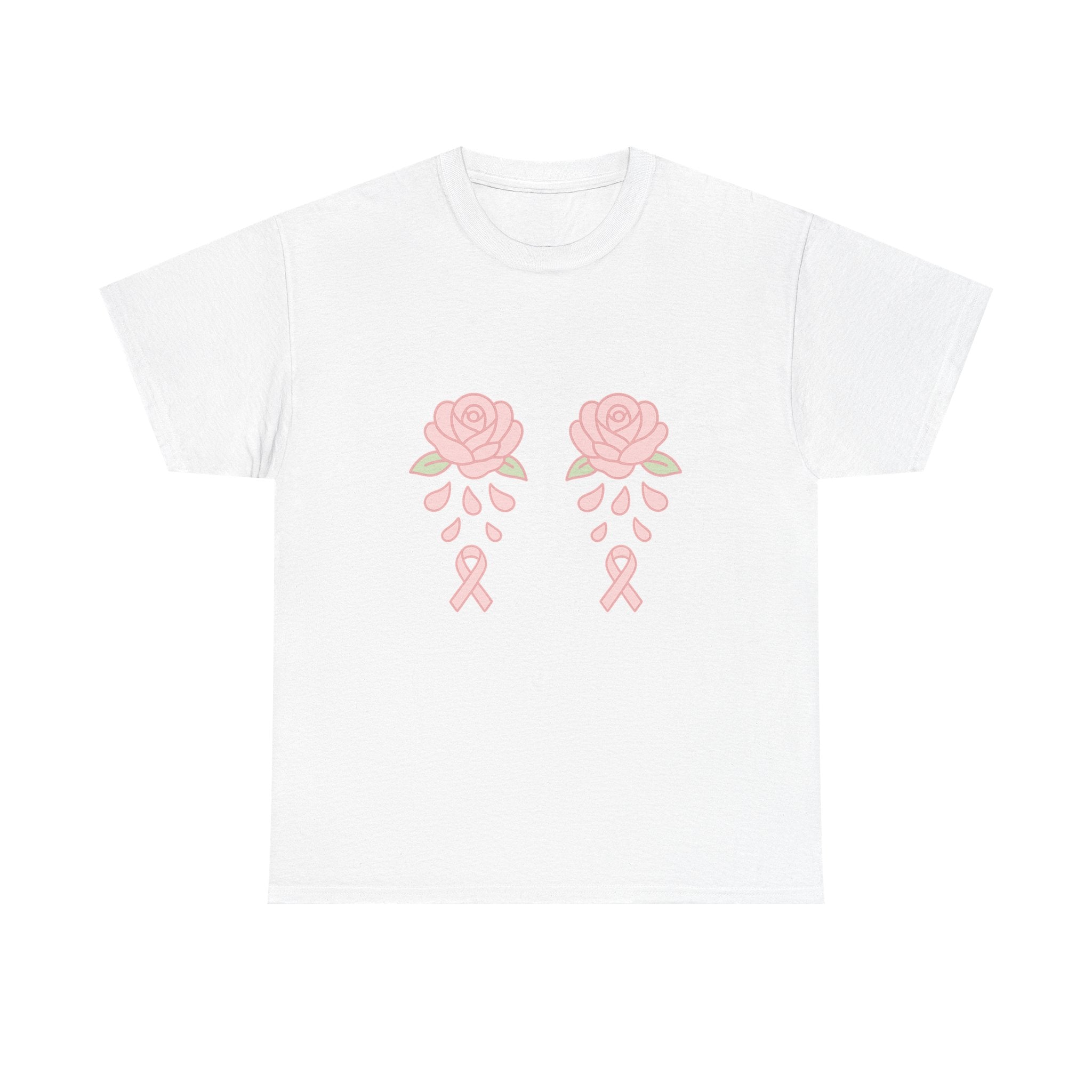 T-shirt Octobre Rose “Roses & Rubans” – Unisexe