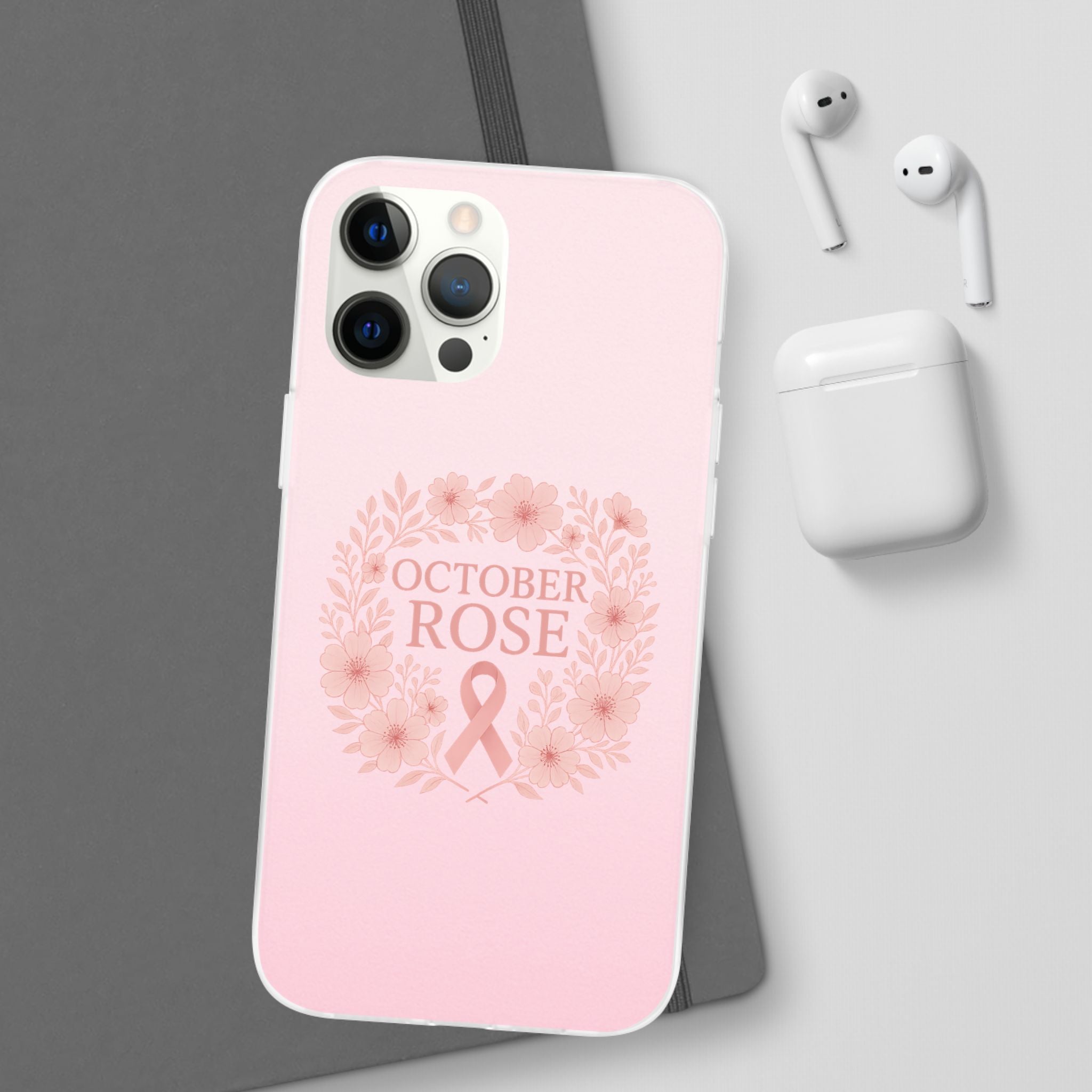 Coque de Téléphone Octobre Rose – Protection Solidaire