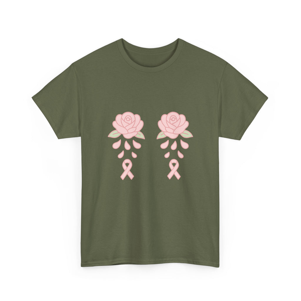 T-shirt Octobre Rose “Roses & Rubans” – Unisexe