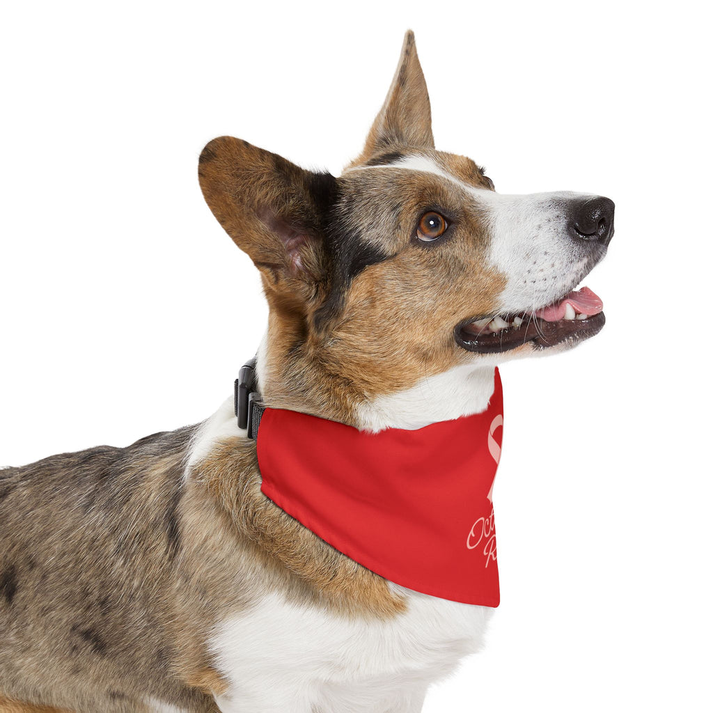 Bandana pour Chien Octobre Rose – Accessoire Confortable