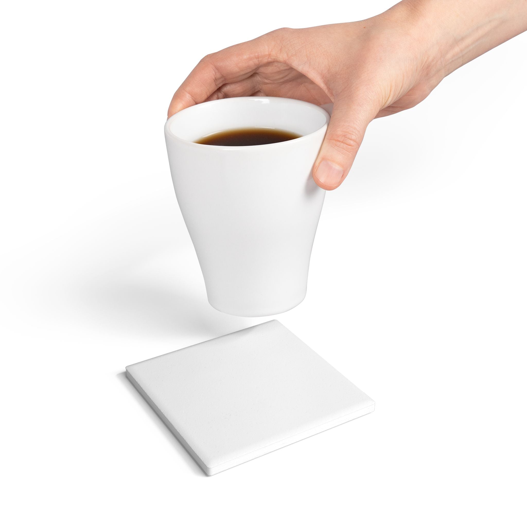 Sous-verres personnalisés empreintes de famille
