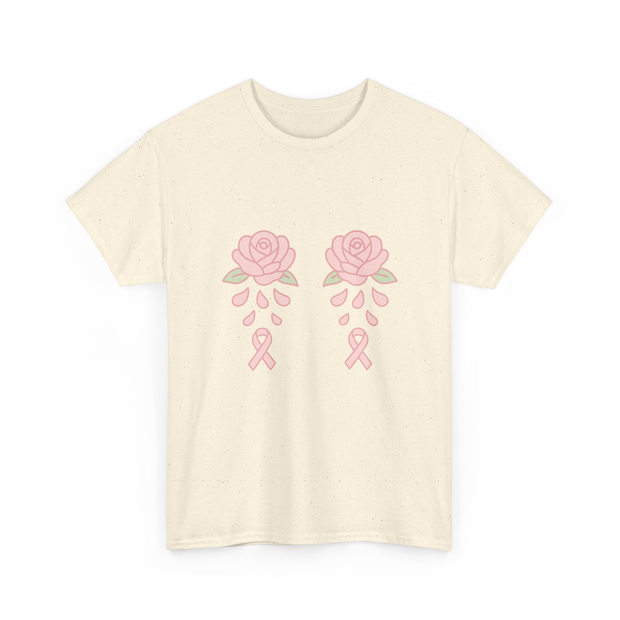 T-shirt Octobre Rose “Roses & Rubans” – Unisexe